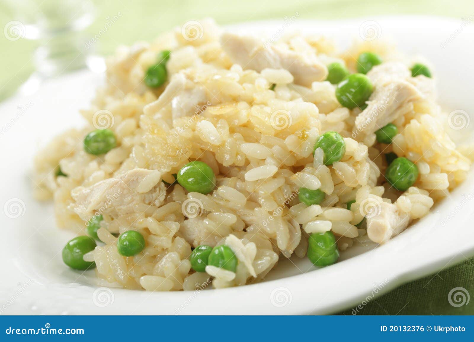 Chicken risotto stock photo. Image of grain, short, prepared 20132376