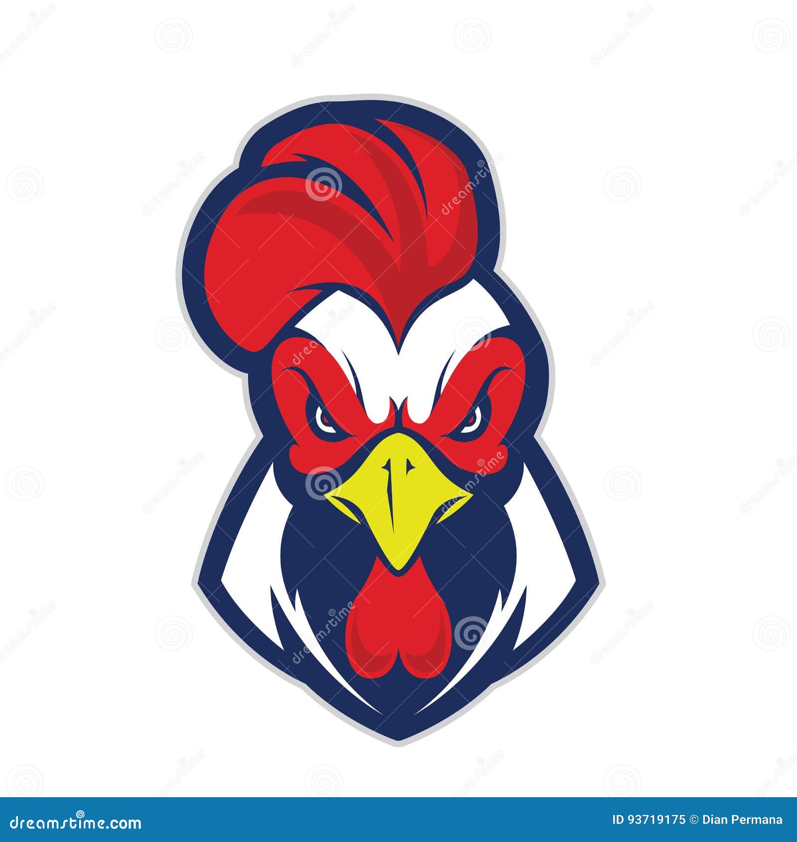 rooster mascot clipart - photo #7