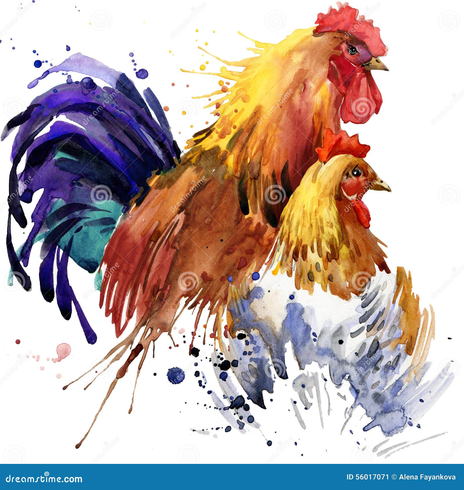 Chicken And Rooster T-shirt Graphics, Chicken And Rooster 