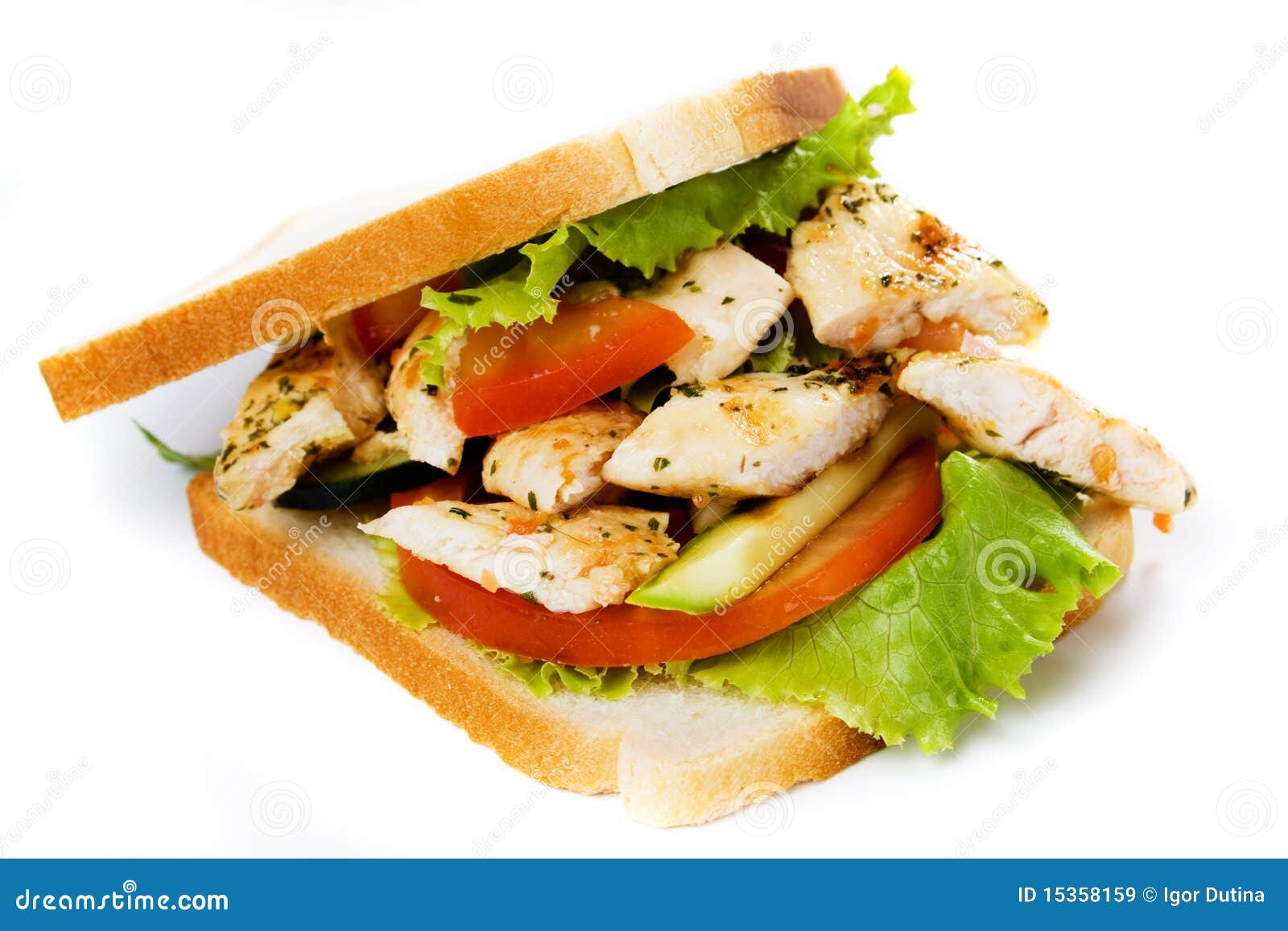 free clipart of chicken sandwich - photo #48