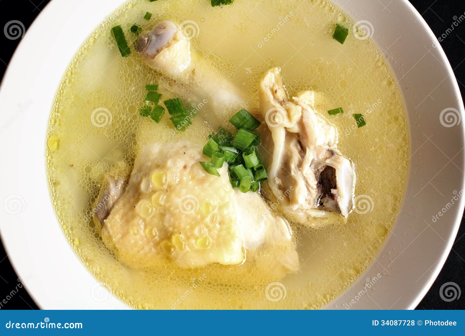 Chicken soup stock photo. Image of cuisine, chinese, soup 34087728