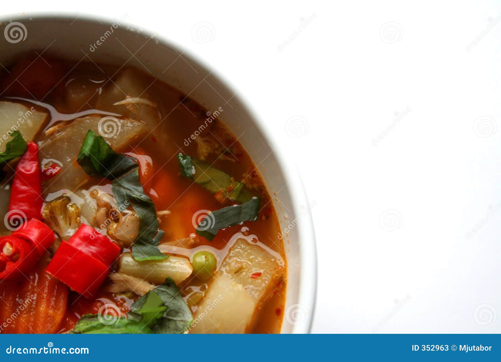 Chicken soup for the soul stock image. Image of warm, soup 352963