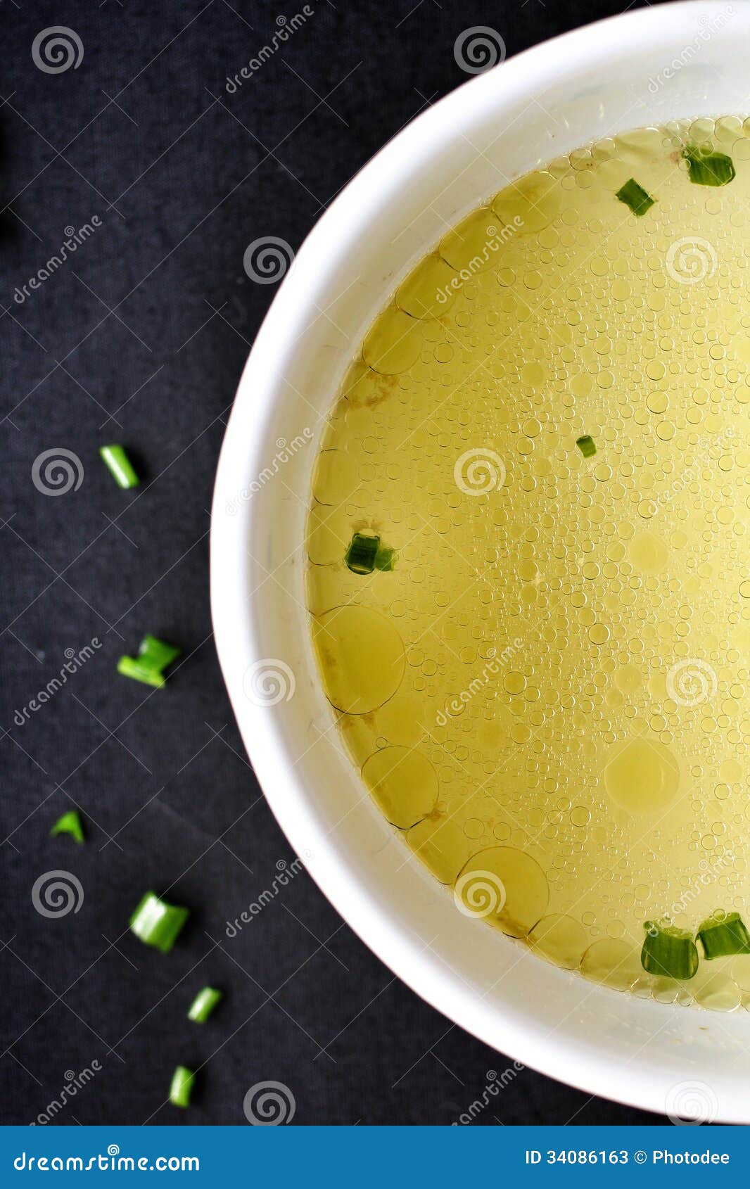 Chicken soup stock stock image. Image of korean, delicious 34086163