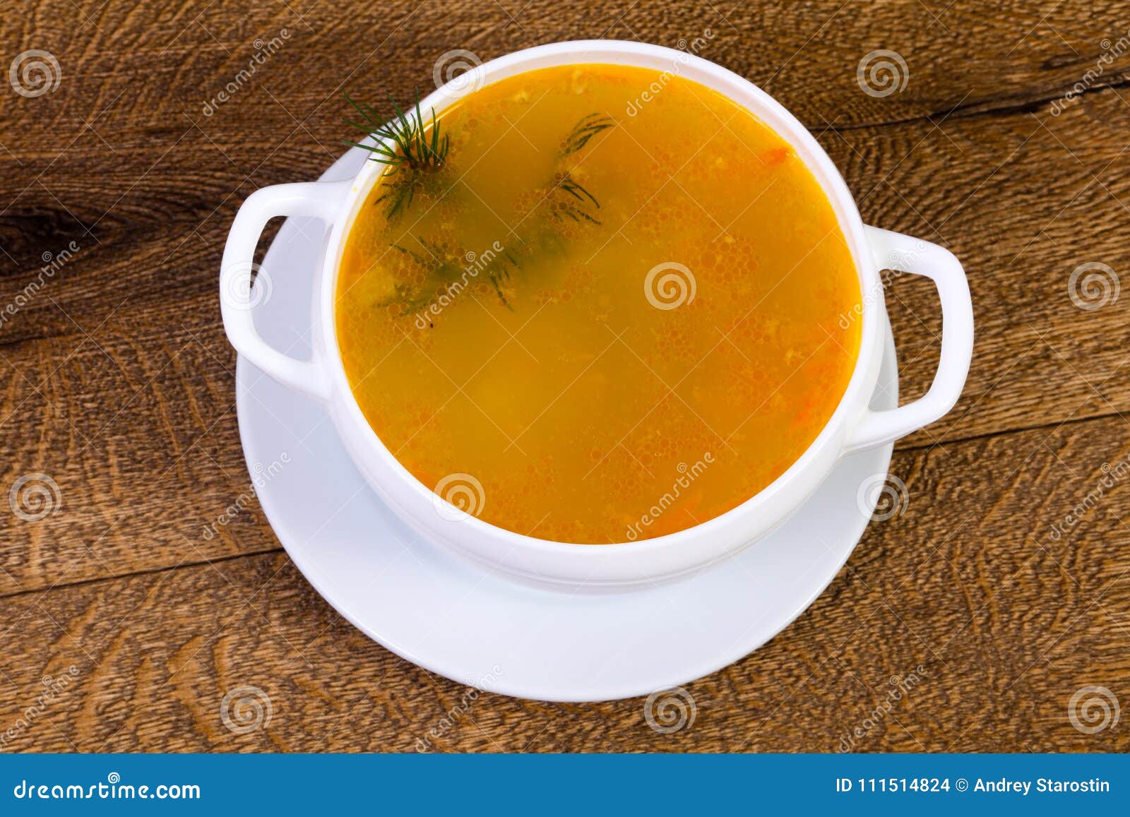 Chicken Soup with Vegetables Stock Photo - Image of parsley, dish ...