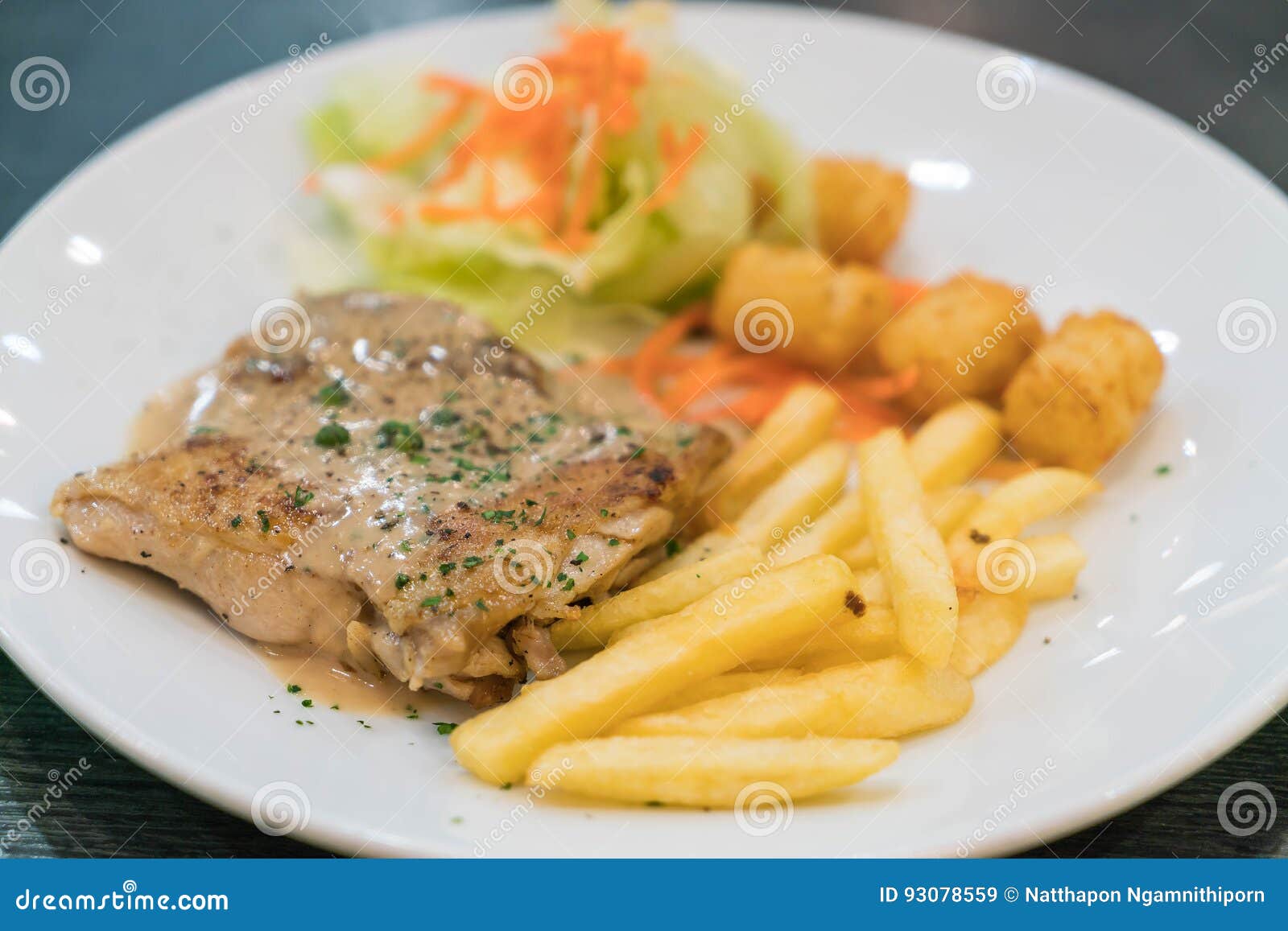 Chicken Steak and Peppers Sauce Stock Image Image of fresh, roast