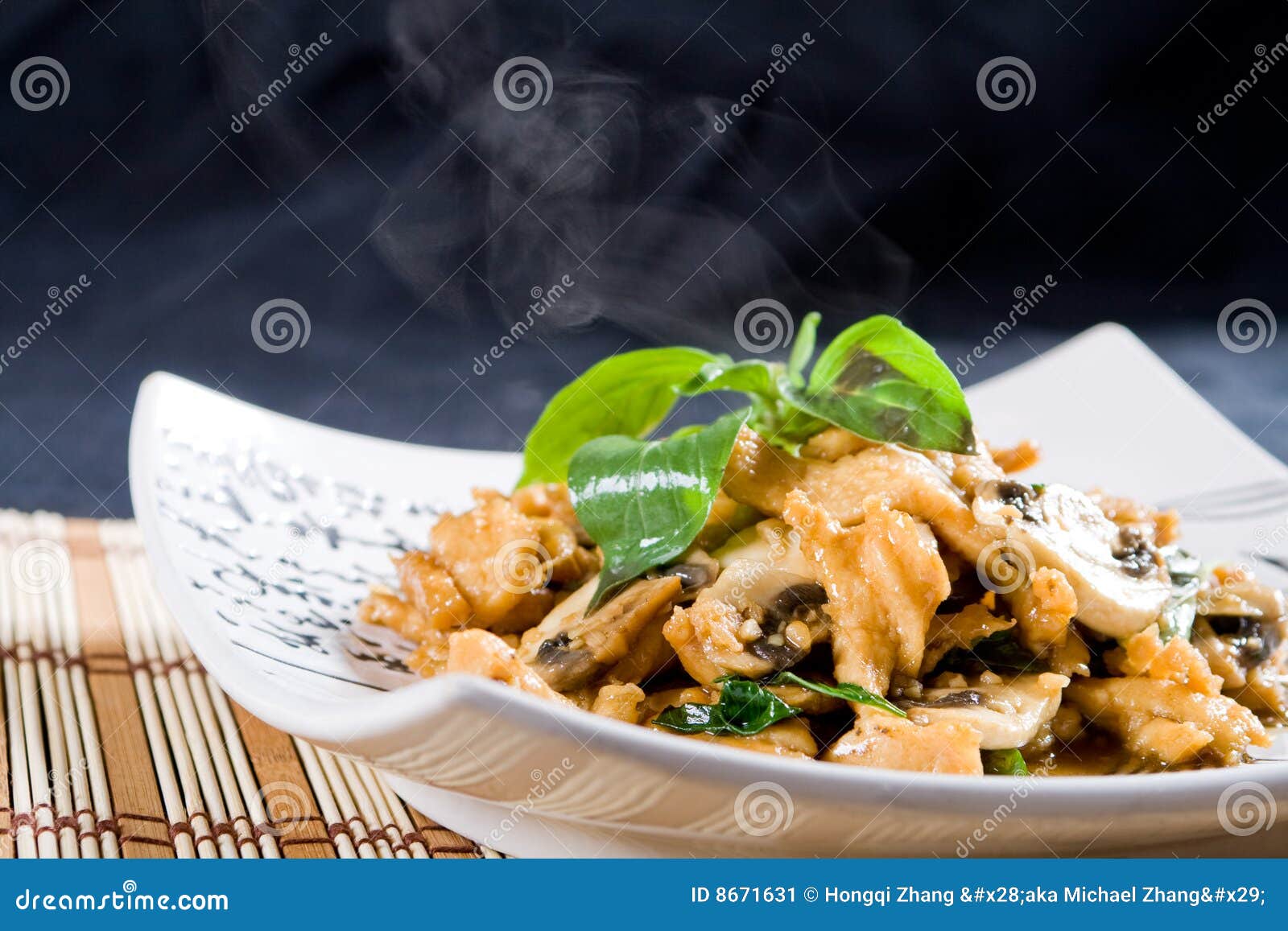 Chicken stir fry stock image. Image of healthy, chinese - 8671631