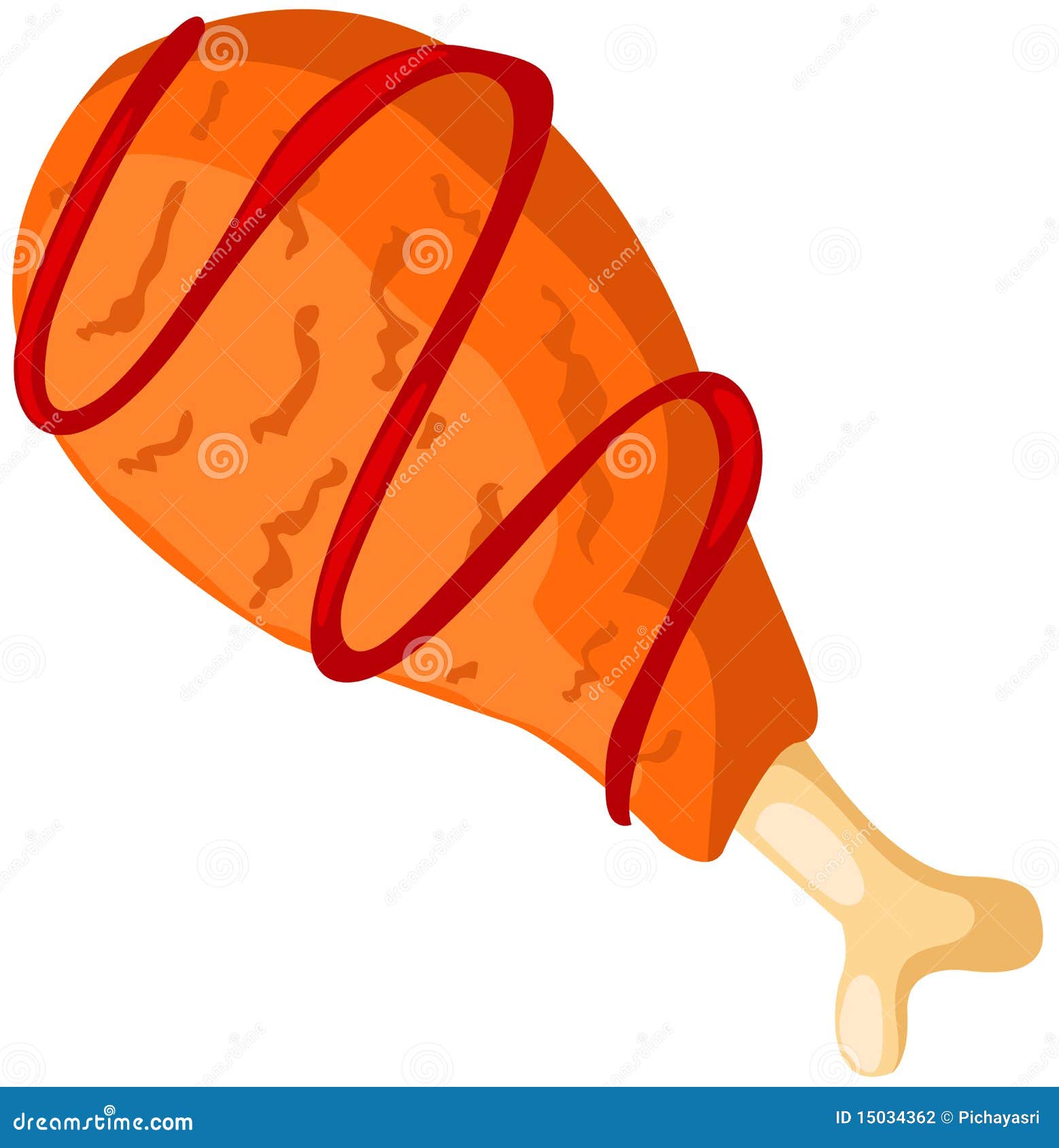 clipart fried chicken wings - photo #7