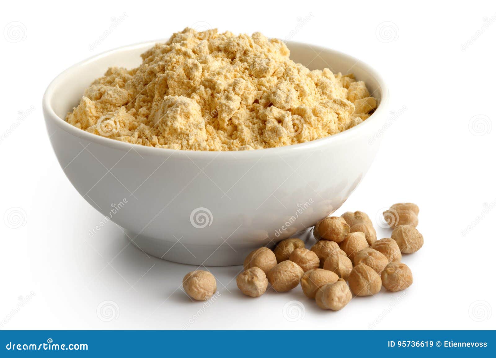 Chickpea flour stock image. Image of vegetarian, dish 95736619