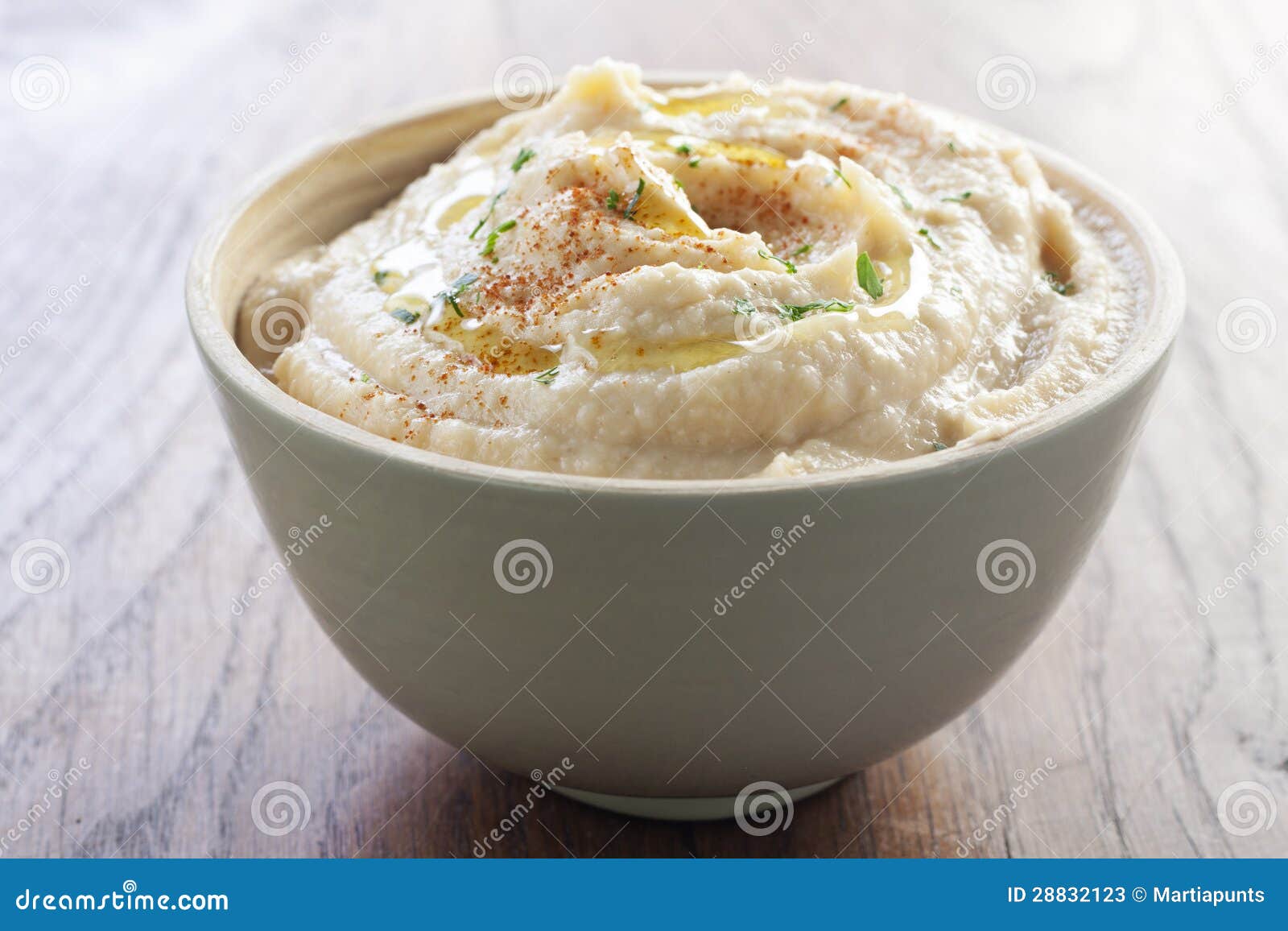 Chickpea Hummus Bowl with Bread Sticks Stock Image Image of natural