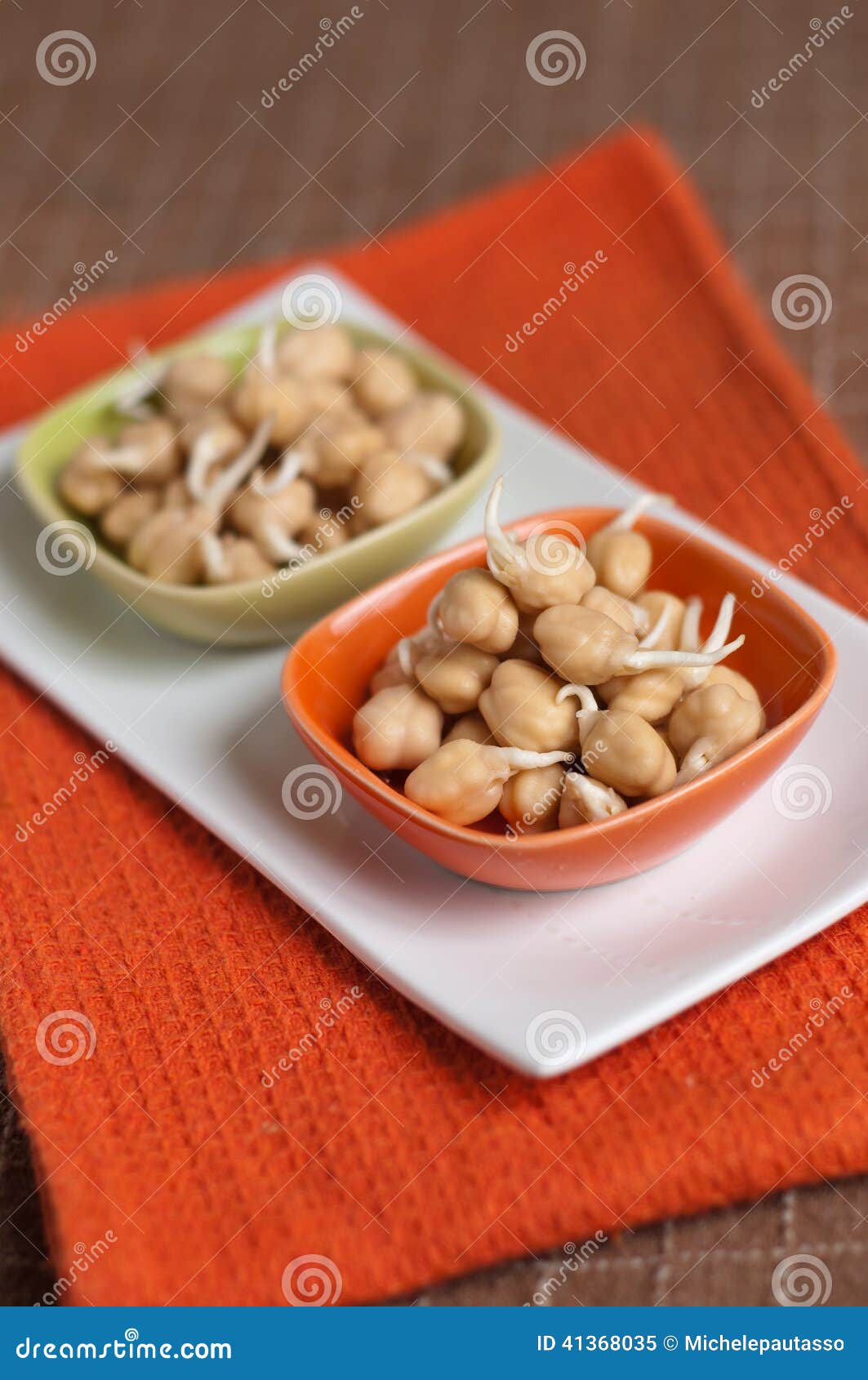 Chickpea sprouts stock image. Image of diversity, cook 41368035