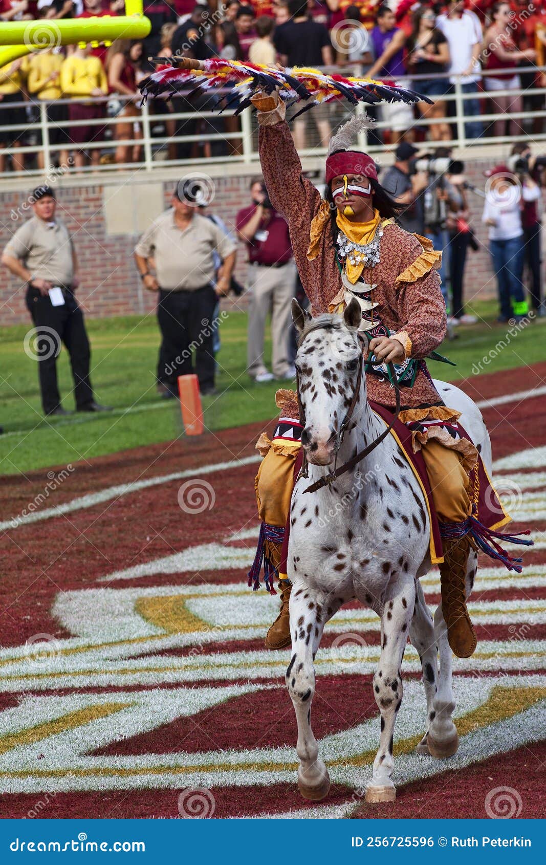 Chief Osceola and Renegade at FSU Football Game Editorial Photo Image