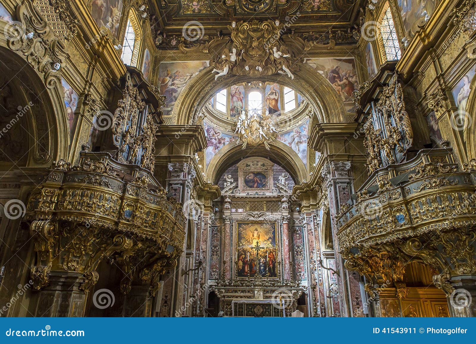 San Gregorio Armeno Napoli Chiesa Chiesa Di San Gregorio Armeno, Napoli Italia Immagine Stock - Immagine