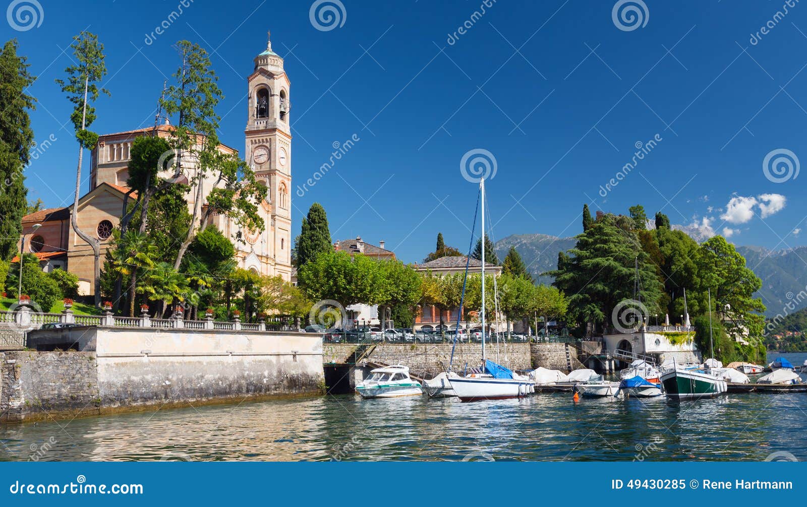 chiesa di san lorenzo, tremezzo, lake como, italy, europe