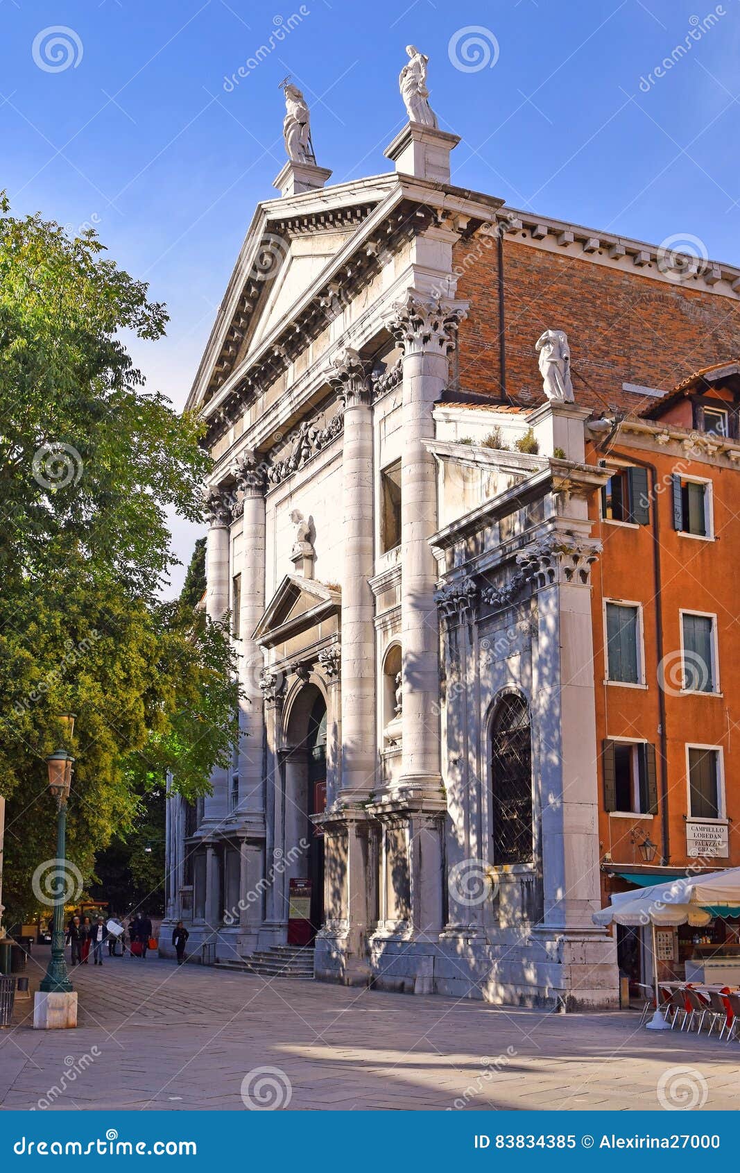 Chiesa Di San Vidal, Venezia, Italia Immagine Editoriale - Immagine di famoso, evento: 83834385