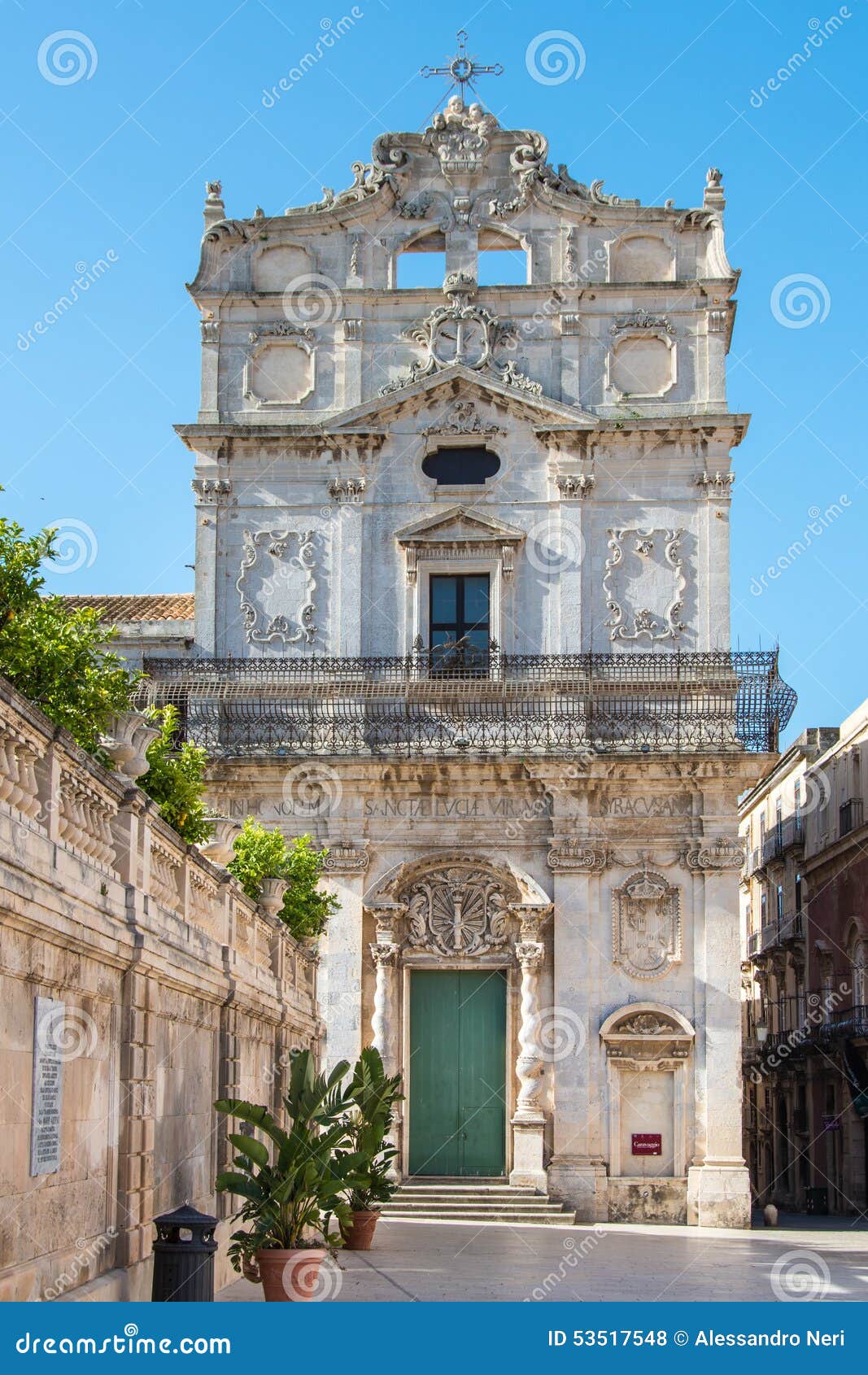 Ortigia chiesa di santa lucia