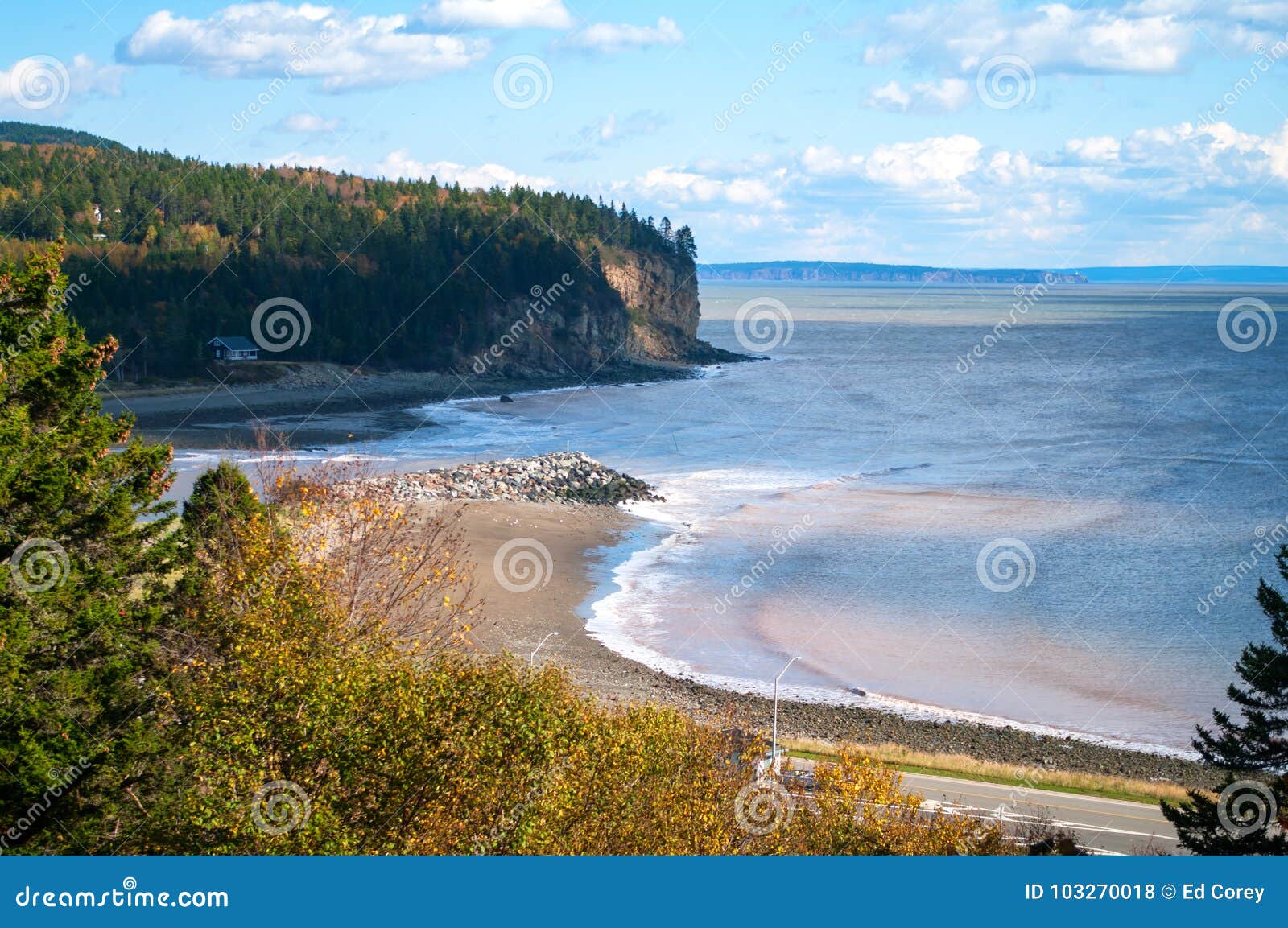 chignecto bay at alma new brunswick