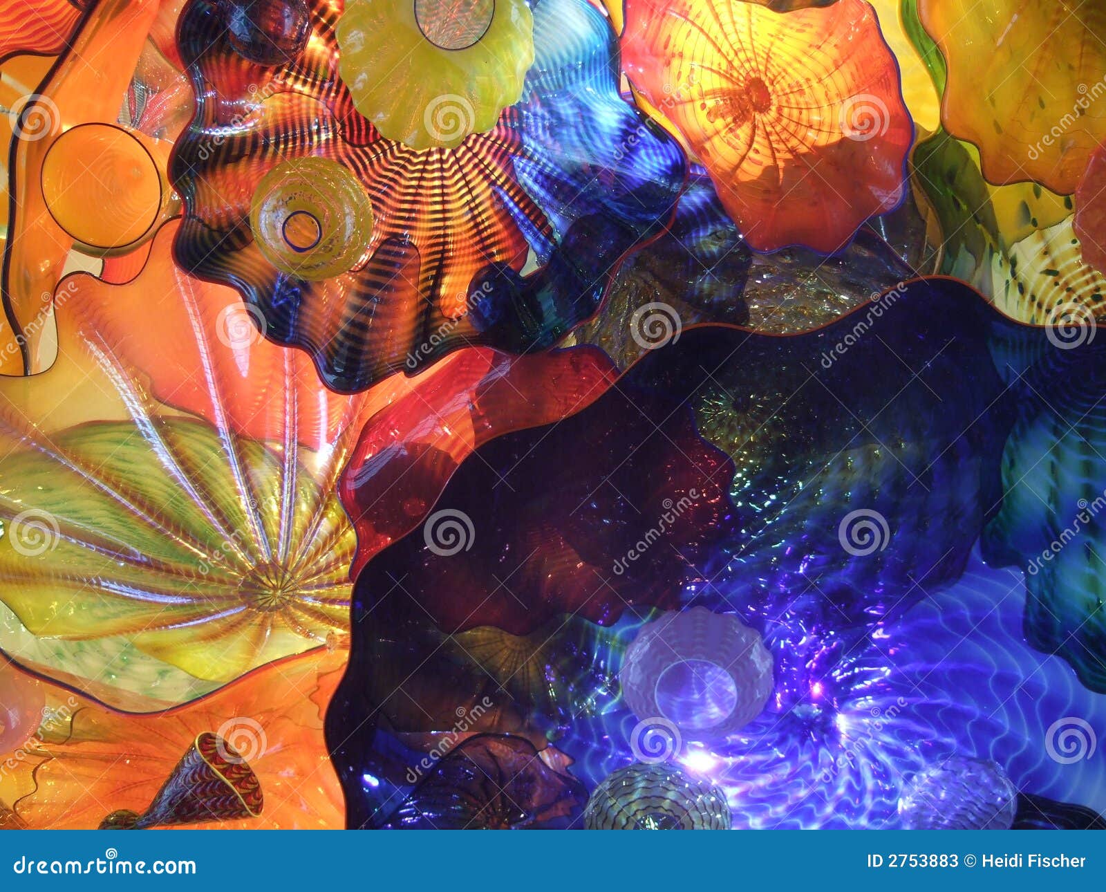 Chihuly Colorful Glass Art Editorial Stock Photo Image Of