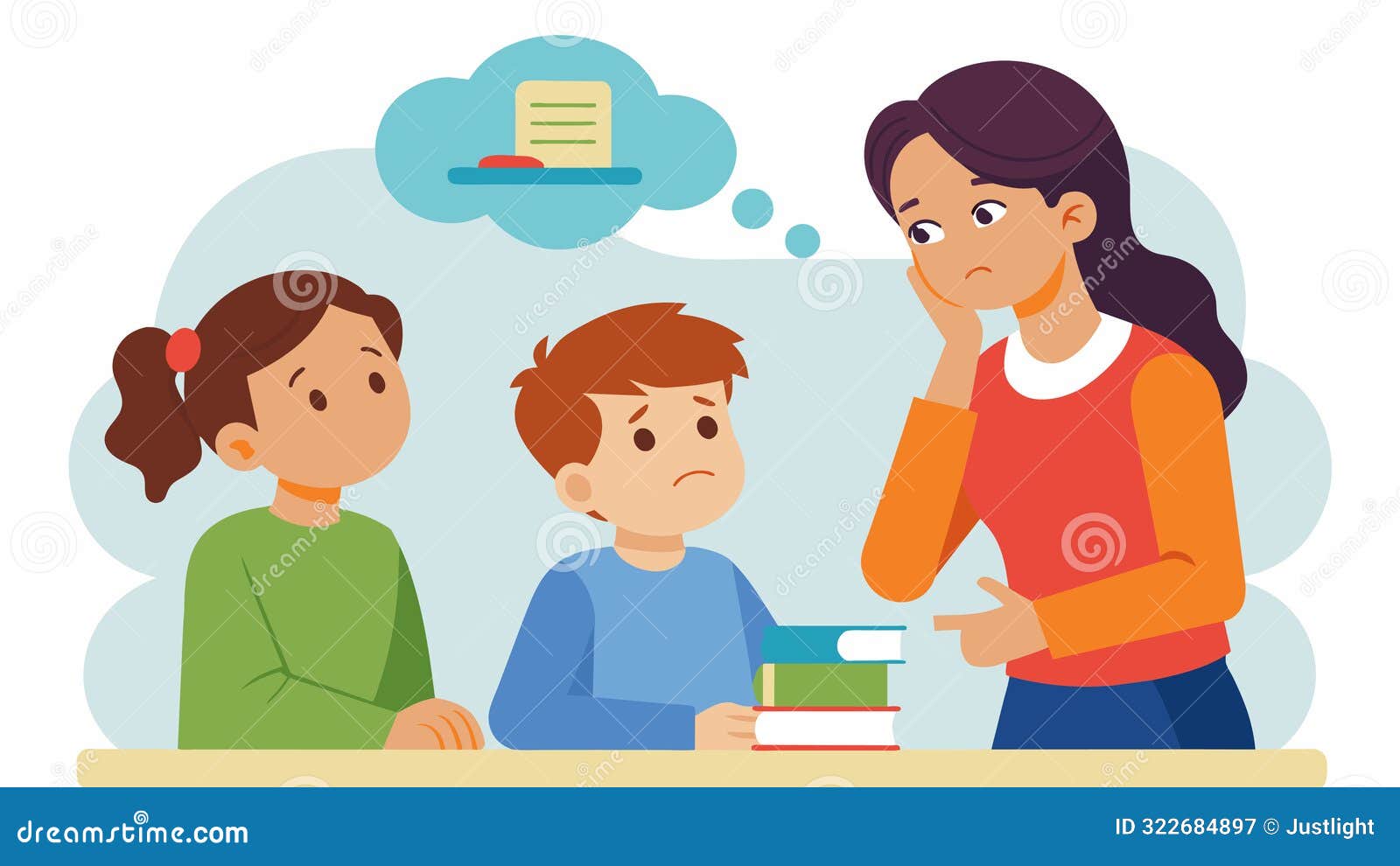 a child being taught to think rationally and critically rather than allowing their emotions to cloud their judgement