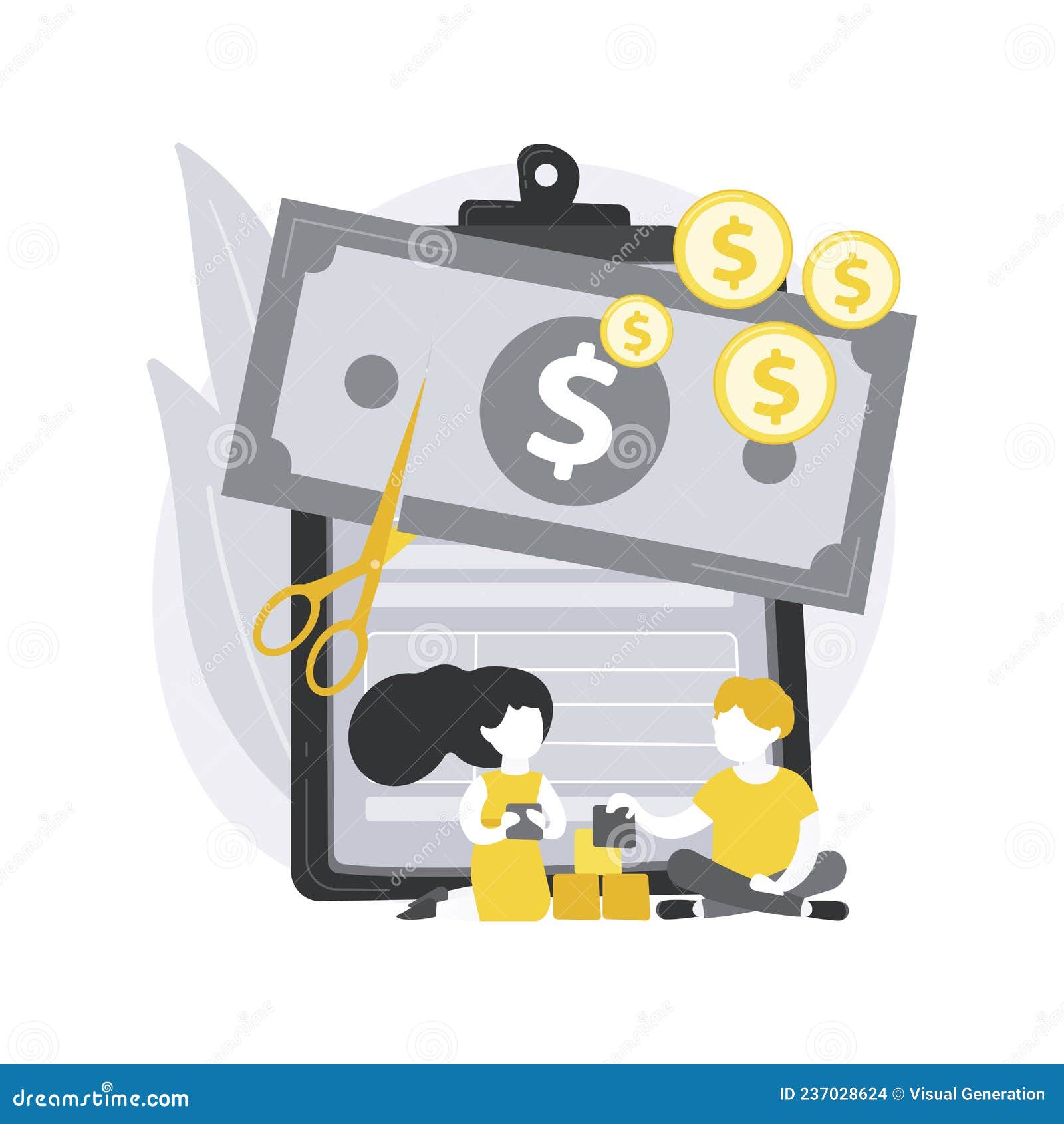 child-tax-benefit-stock-vector-images-alamy
