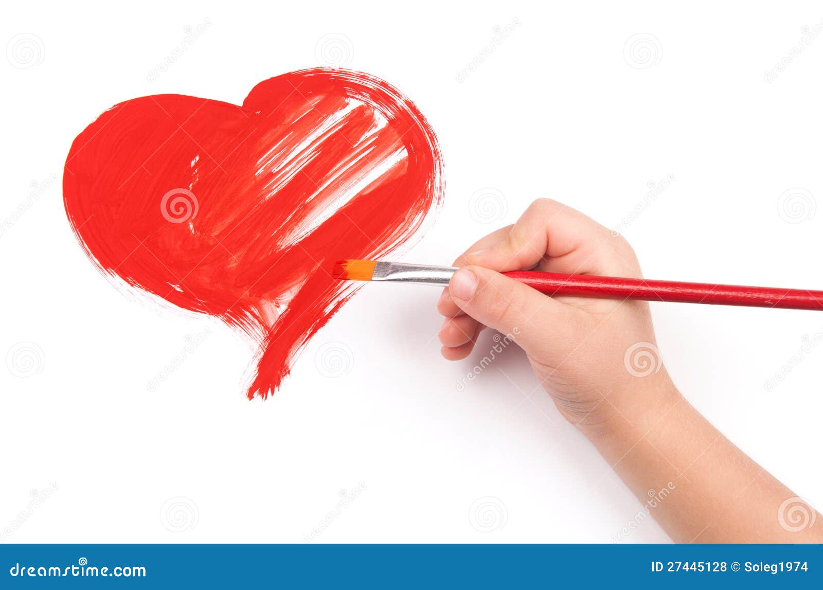 how to draw a love heart