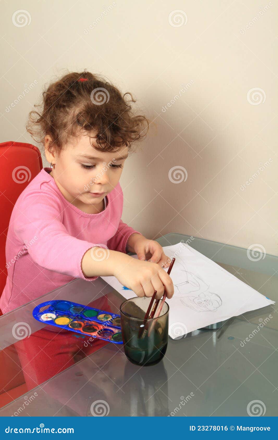Child drawing stock photo. Image of enjoying, coloring - 23278016