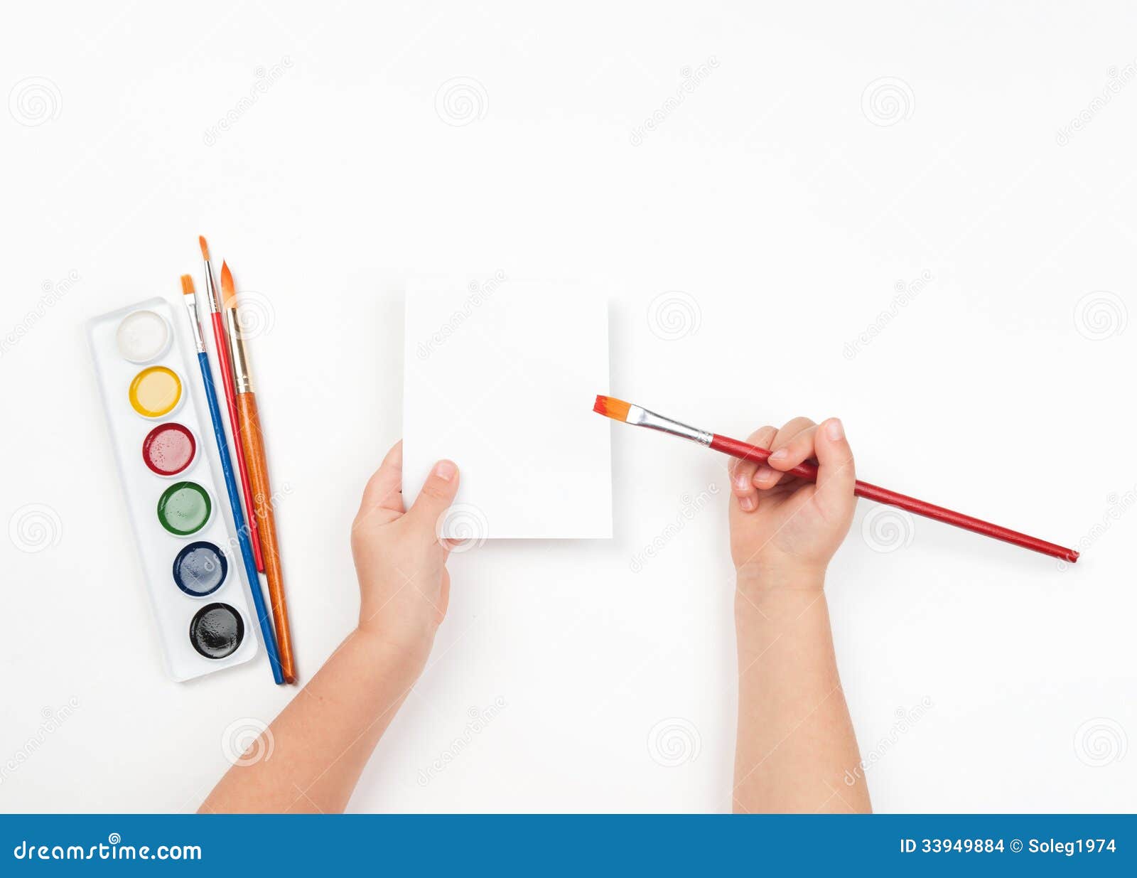 Blank Watercolor Printables For Kids