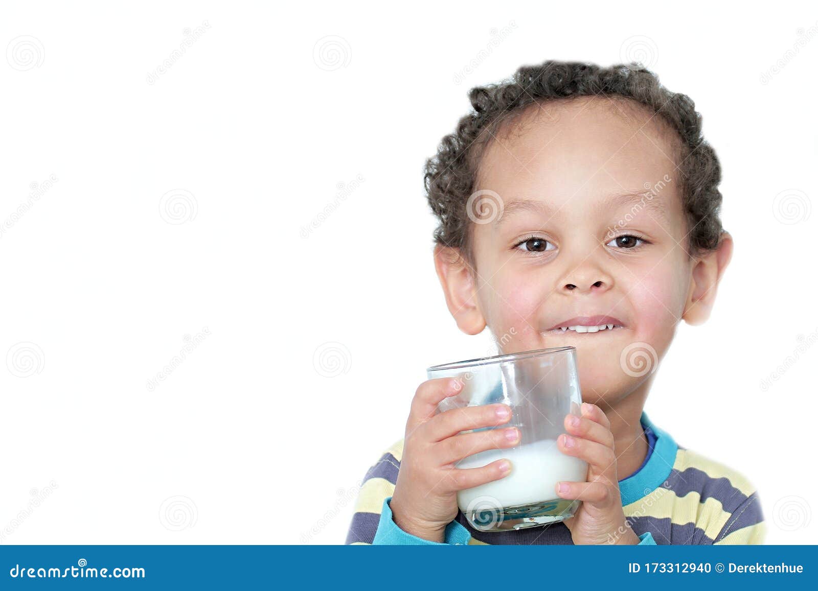 Child Drinking Milk Stock Photo Stock Photo - Image of care, blanket ...
