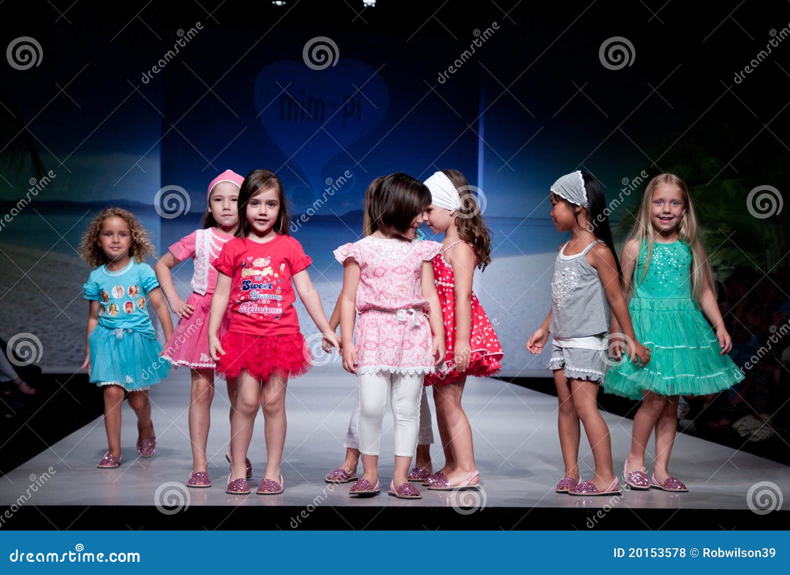 Child Models Walk The Catwalk Editorial Photo 20697603