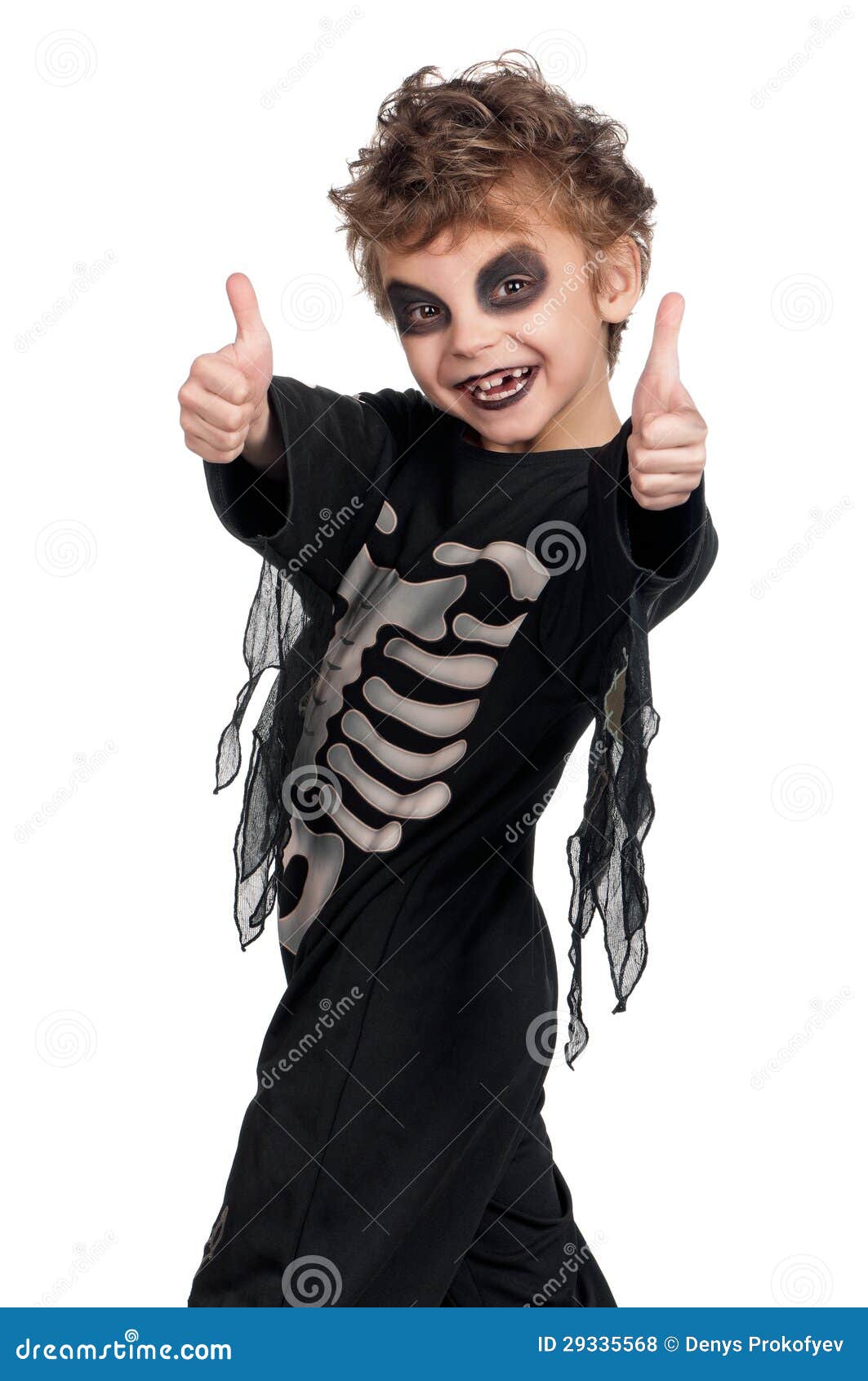 Child in halloween costume stock photo. Image of attire 29335568