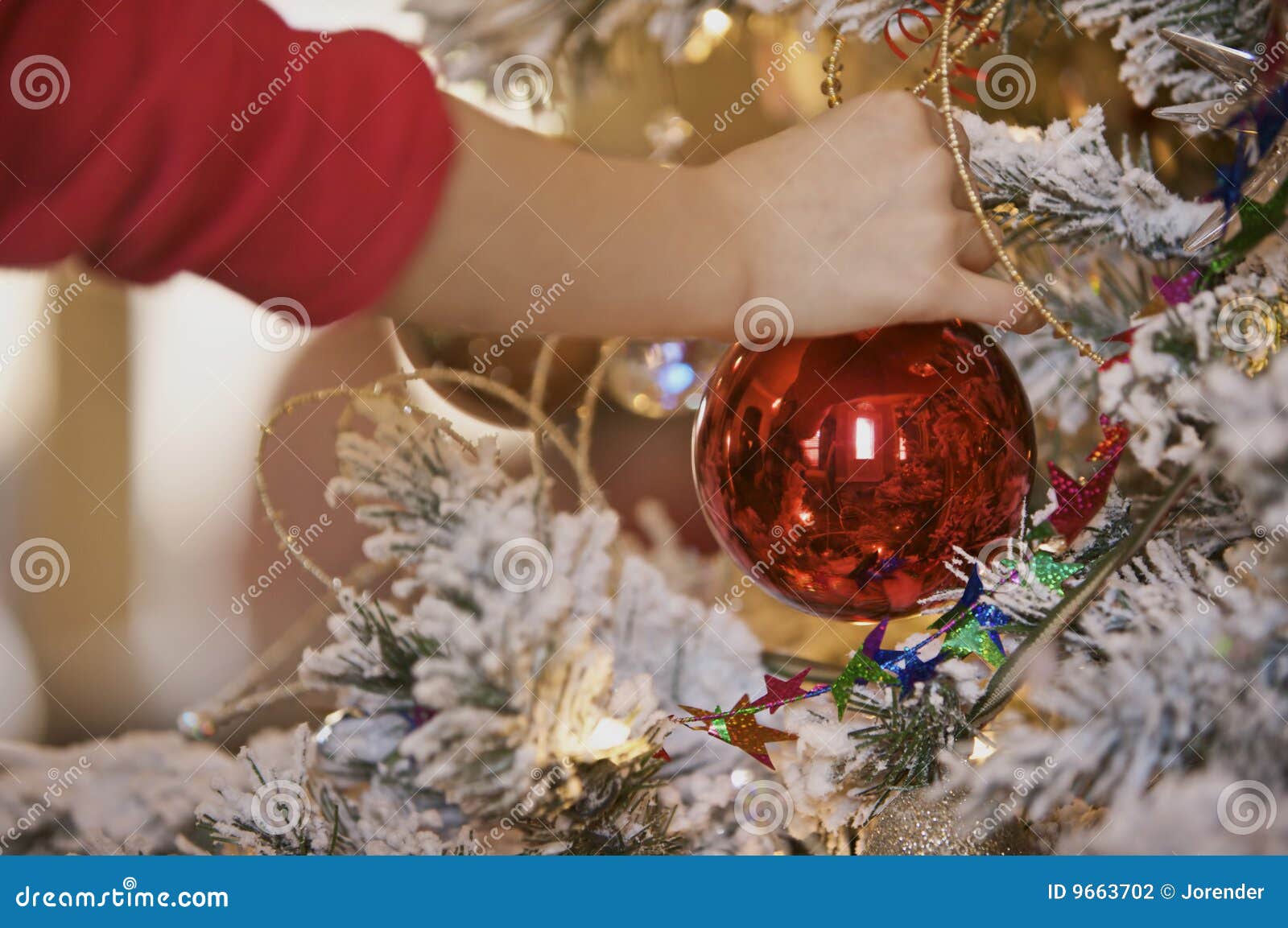 Child Hanging Ornament stock photo. Image of home, close - 9663702