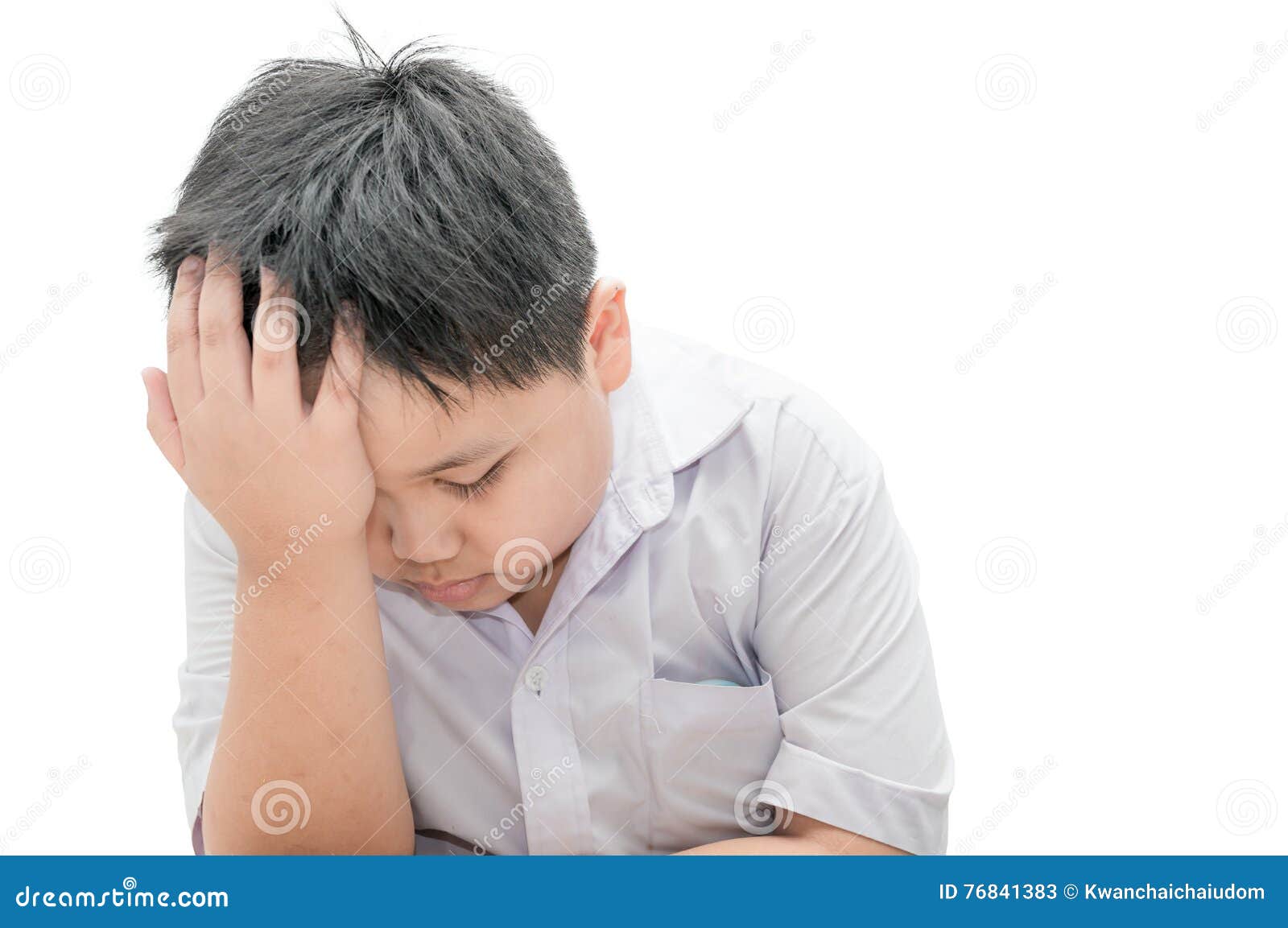Child headache stock image. Image of little, face, caucasian 76841383