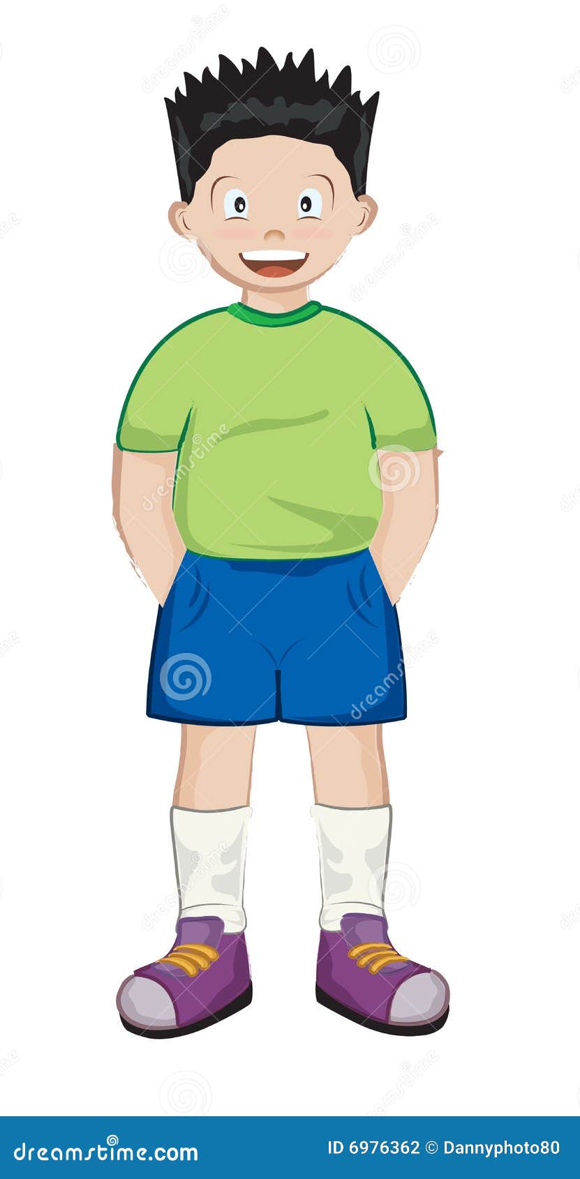 Child illustration stock illustration. Illustration of standing - 6976362