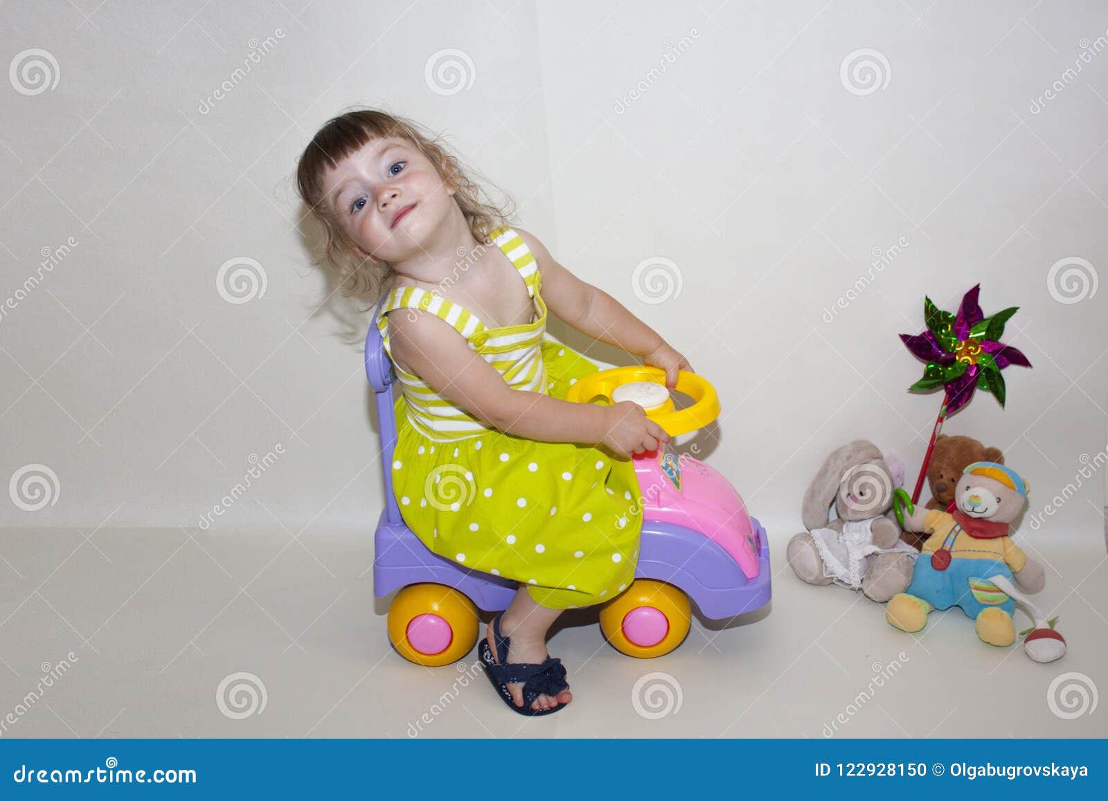 pink car for little girl