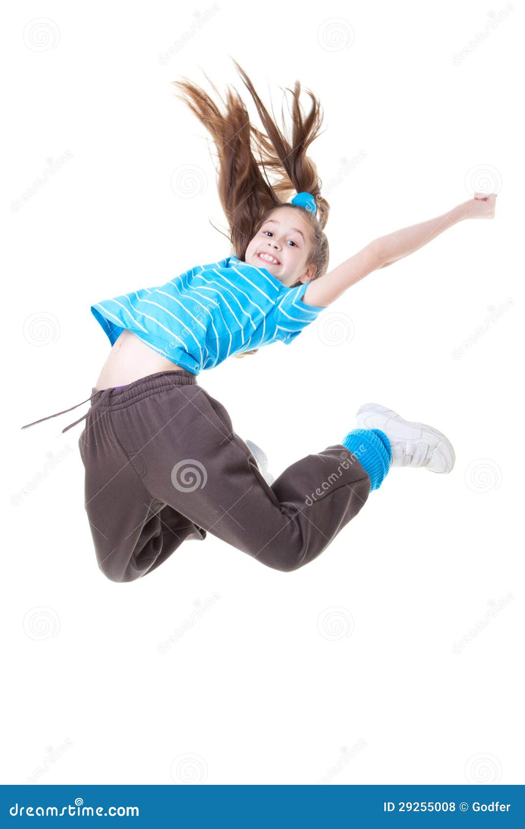 Child Or Kid Jumping Royalty Free Stock Photos - Image: 29255008