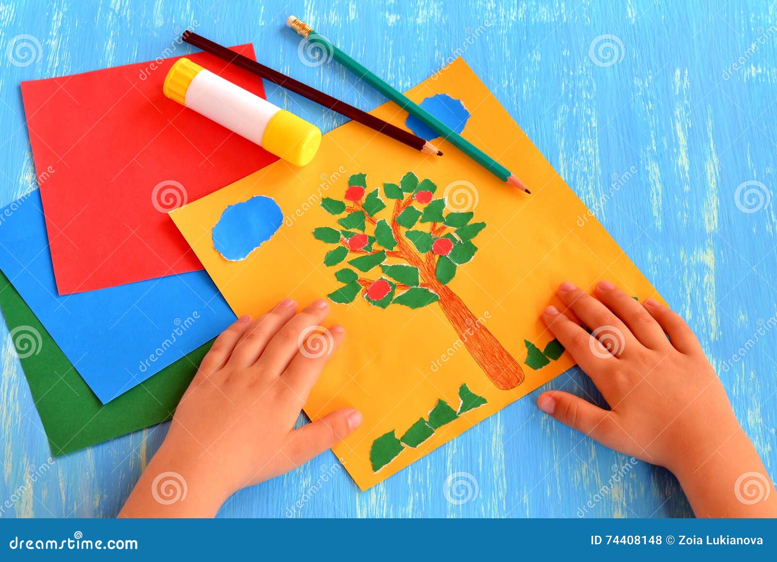 How to Make Paper Collage for Kids