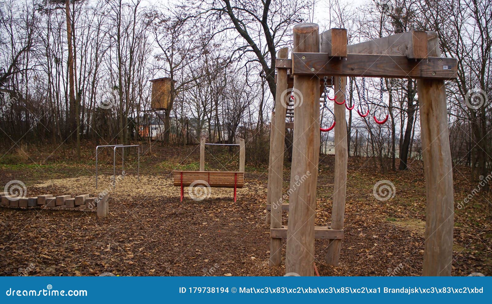 child playground in the park