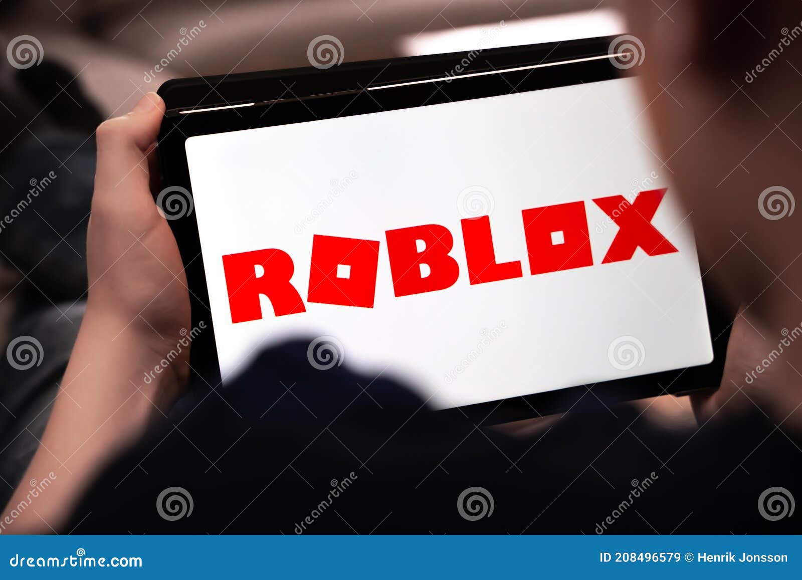 Child Playing Roblox On A Tablet Shallow Depth Of Field Editorial Stock Image Image Of Online High 208496579 - roblox tablet