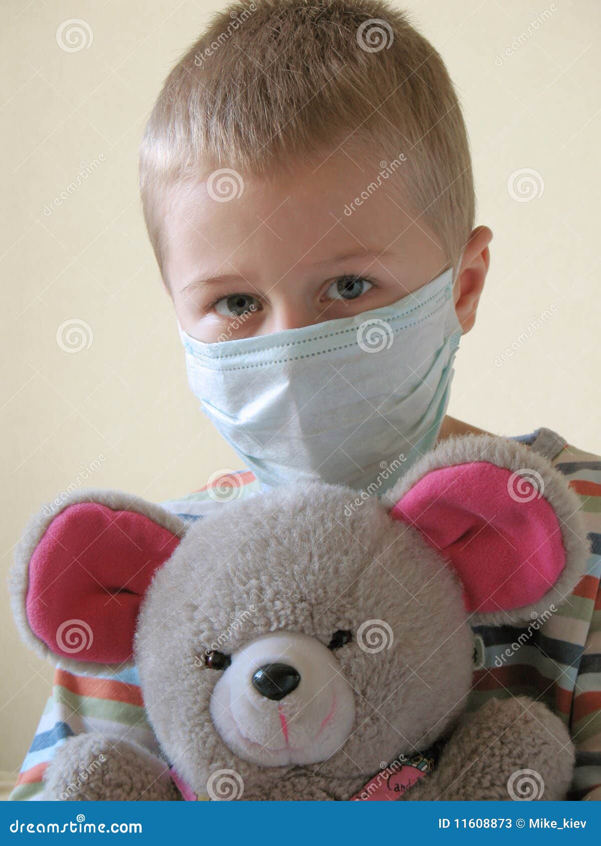 Child in protective mask stock image. Image of child 11608873