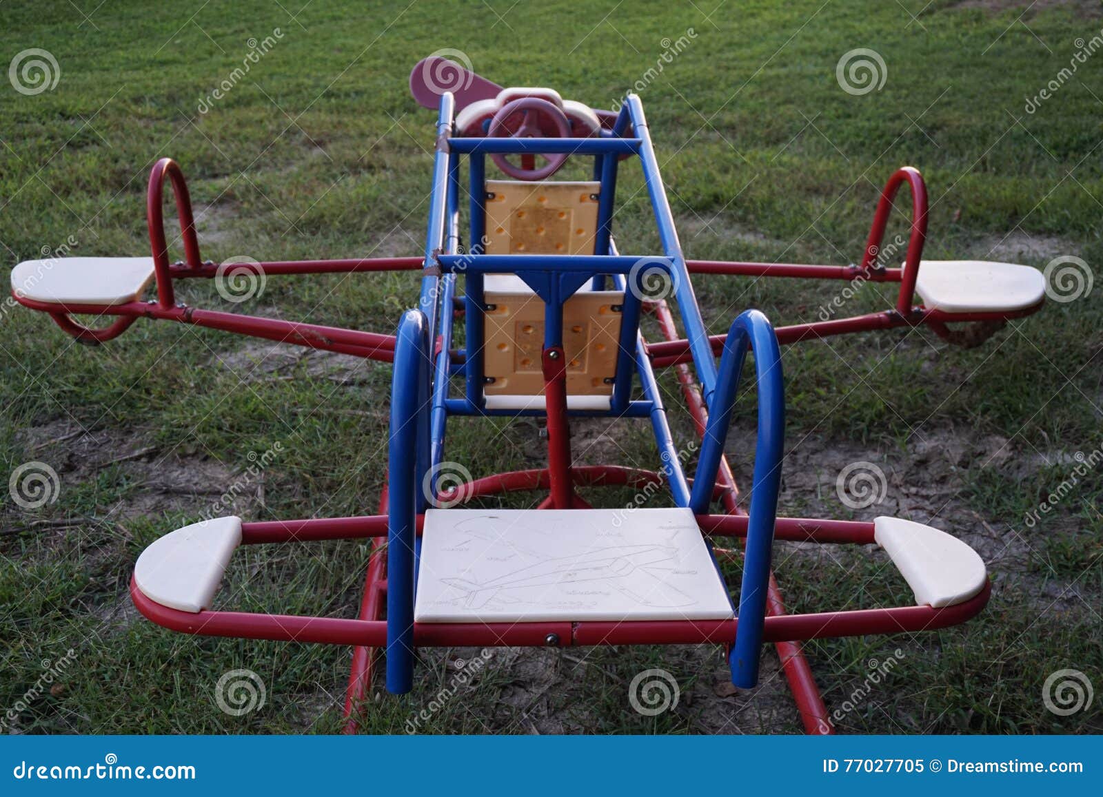 Child s airplane2 stock image. Image of airplane, playground 77027705