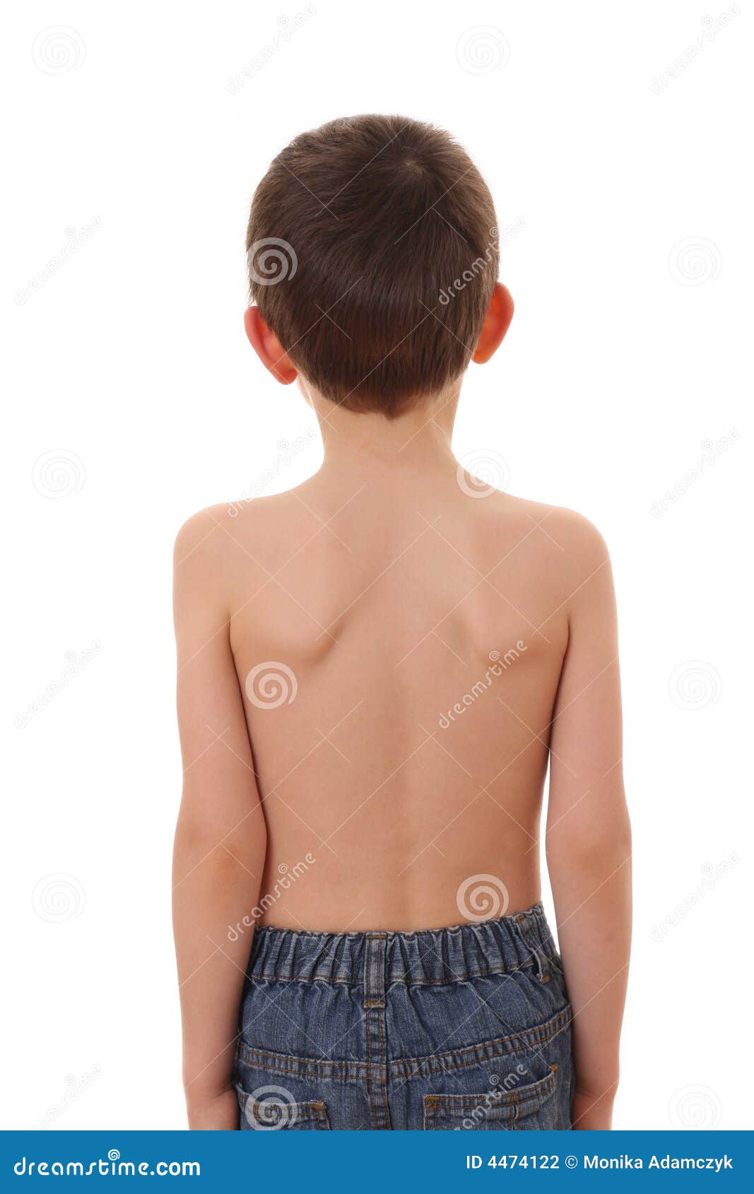 Child s back stock photo. Image of years, preschooler - 4474122