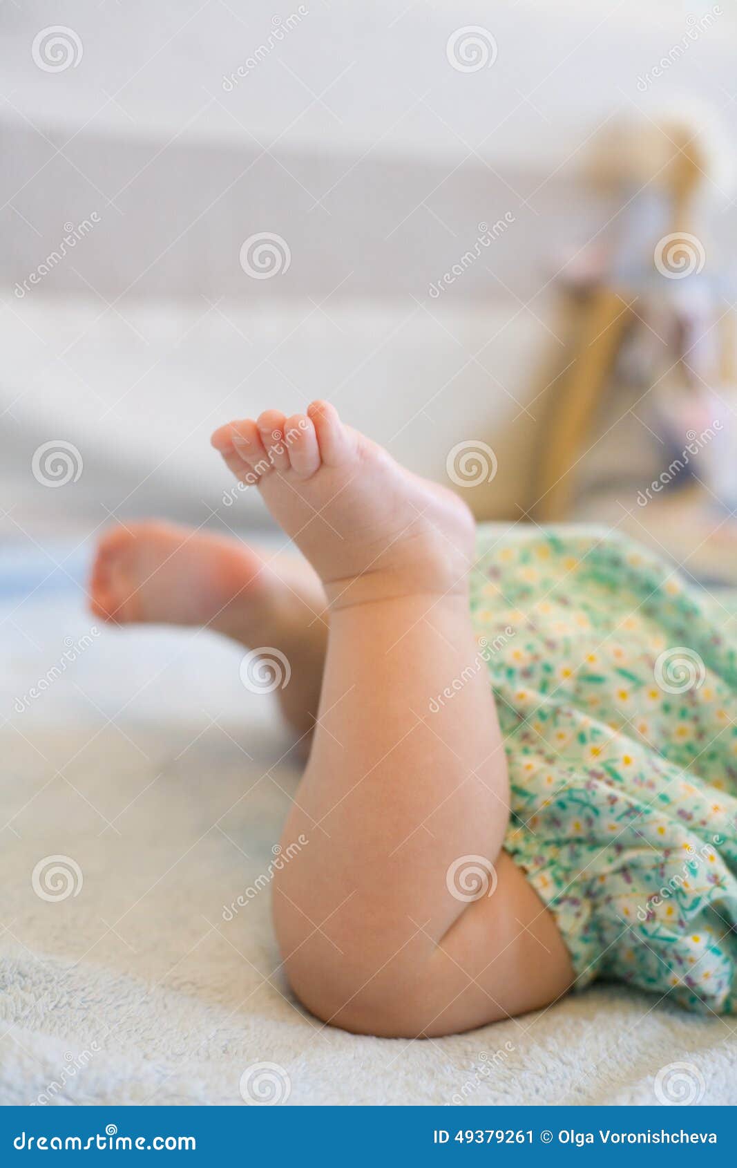 Child S Leg Close Up Stock Image Image Of Close Baby 49379261