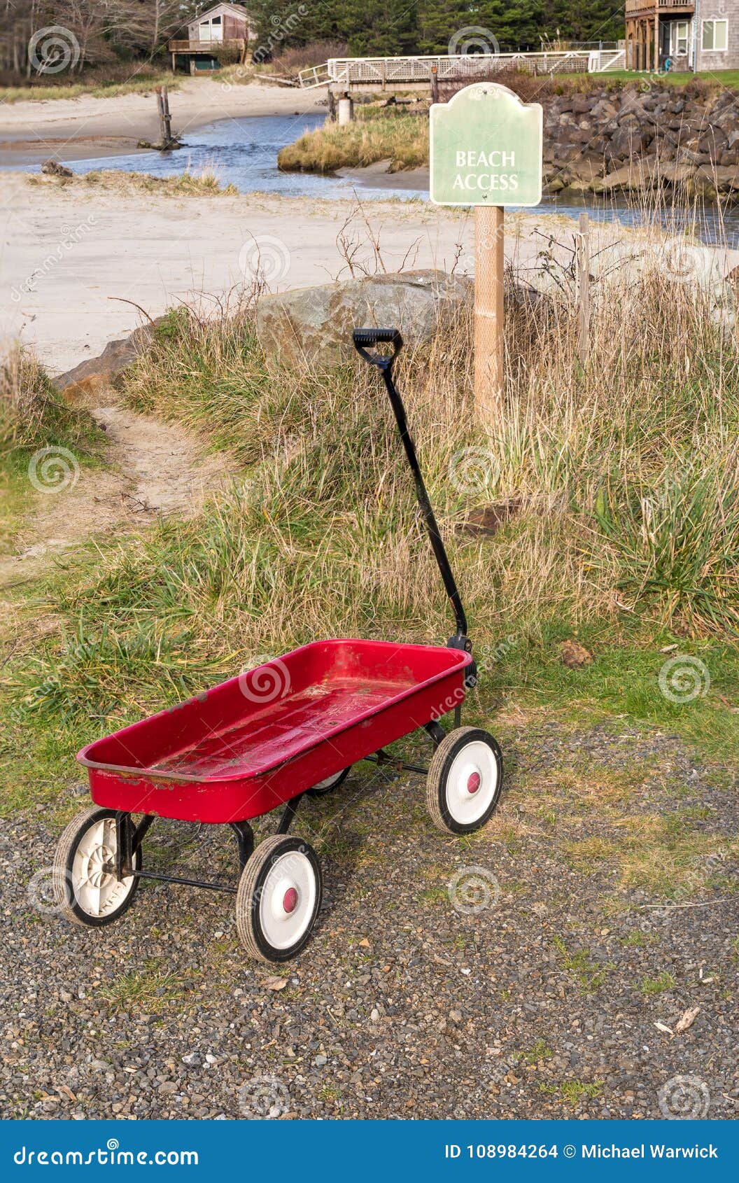 New 16x20 Little red wagon picture