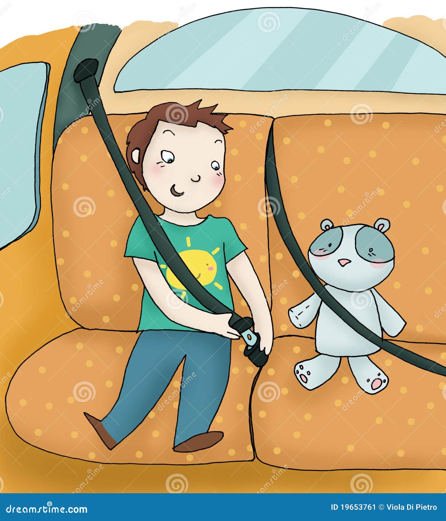 seat belts safety clipart