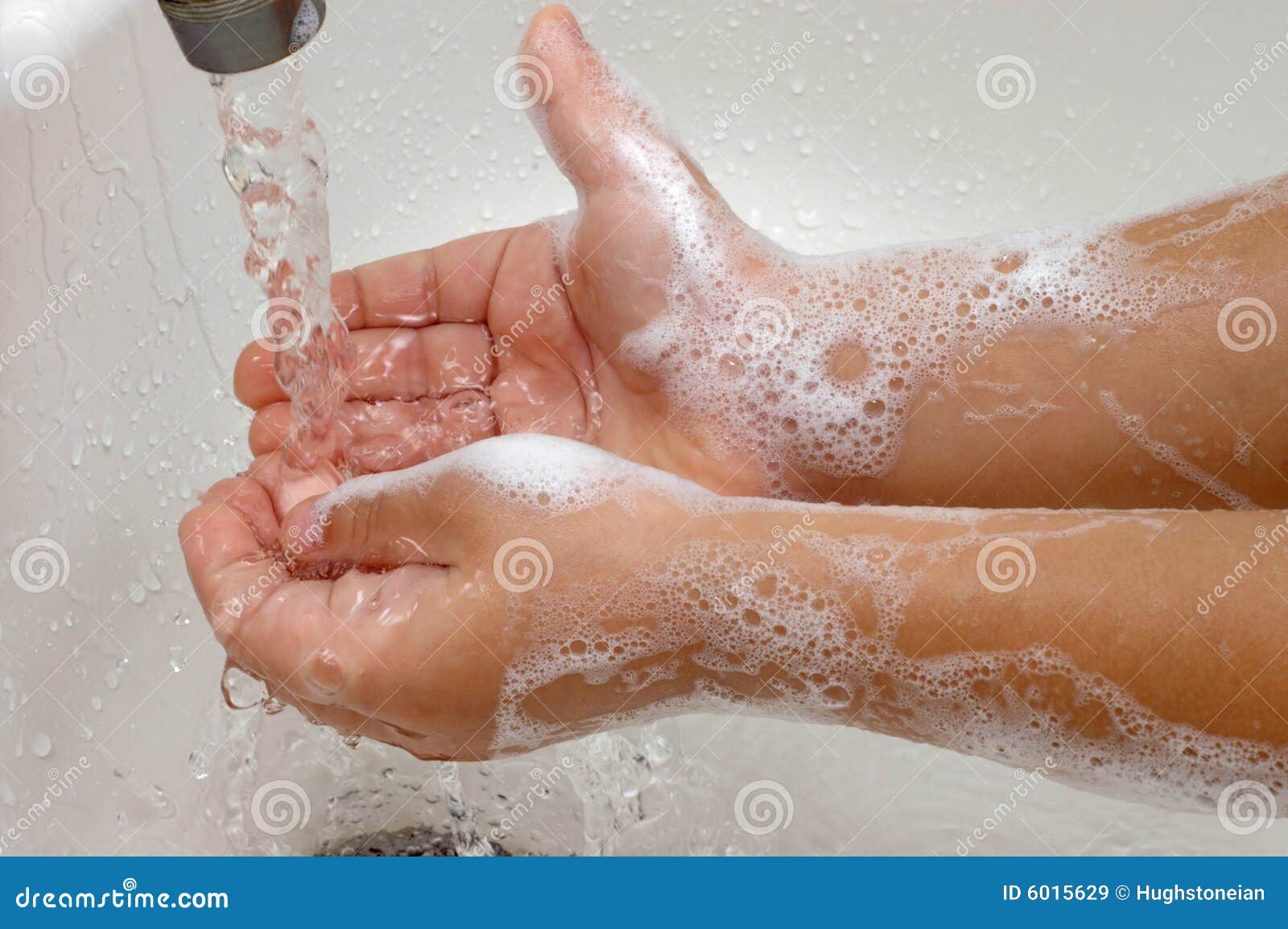 Child Washing Hands stock image. Image of pure, fingers - 6015629