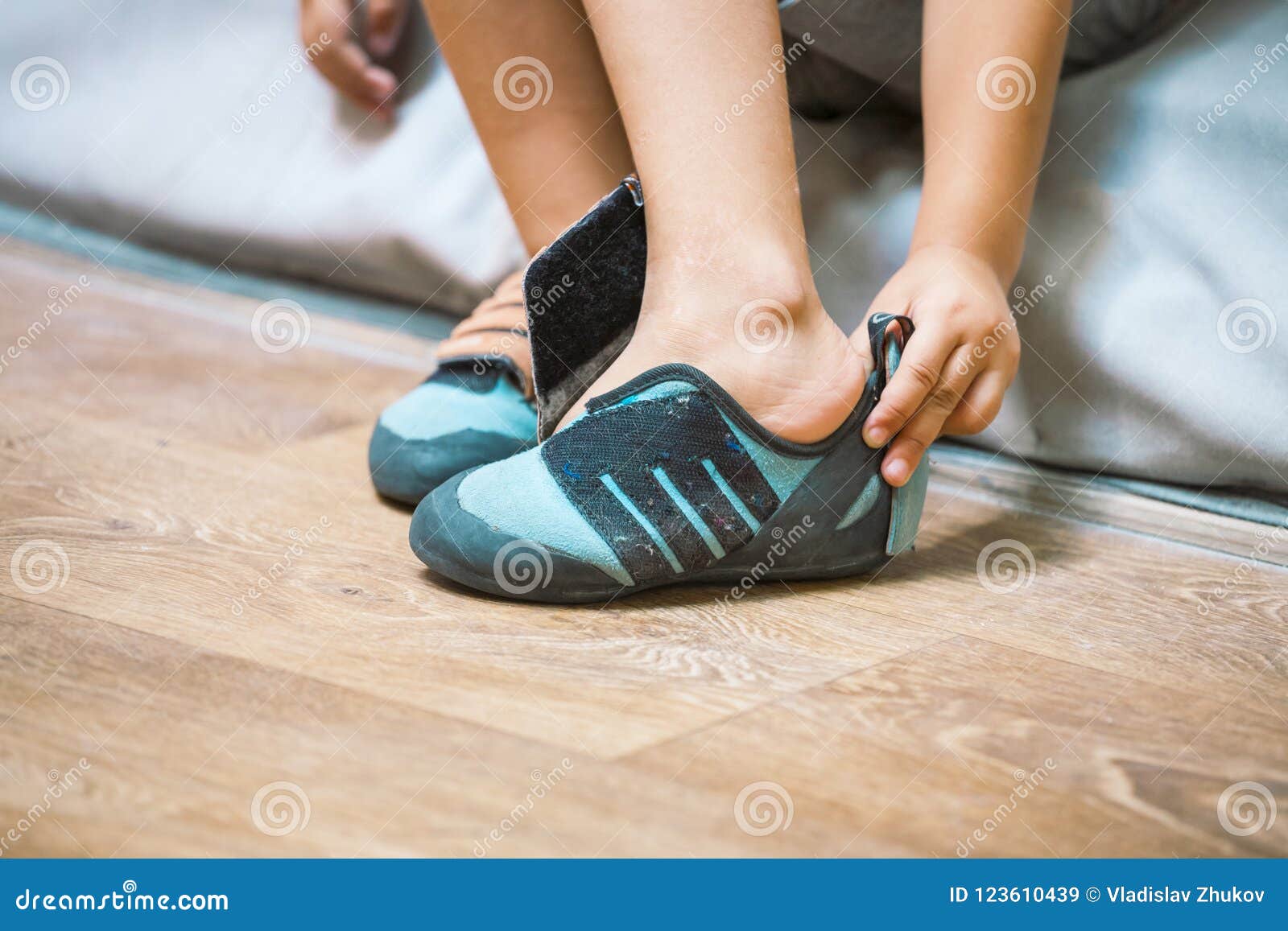 baby climbing shoes