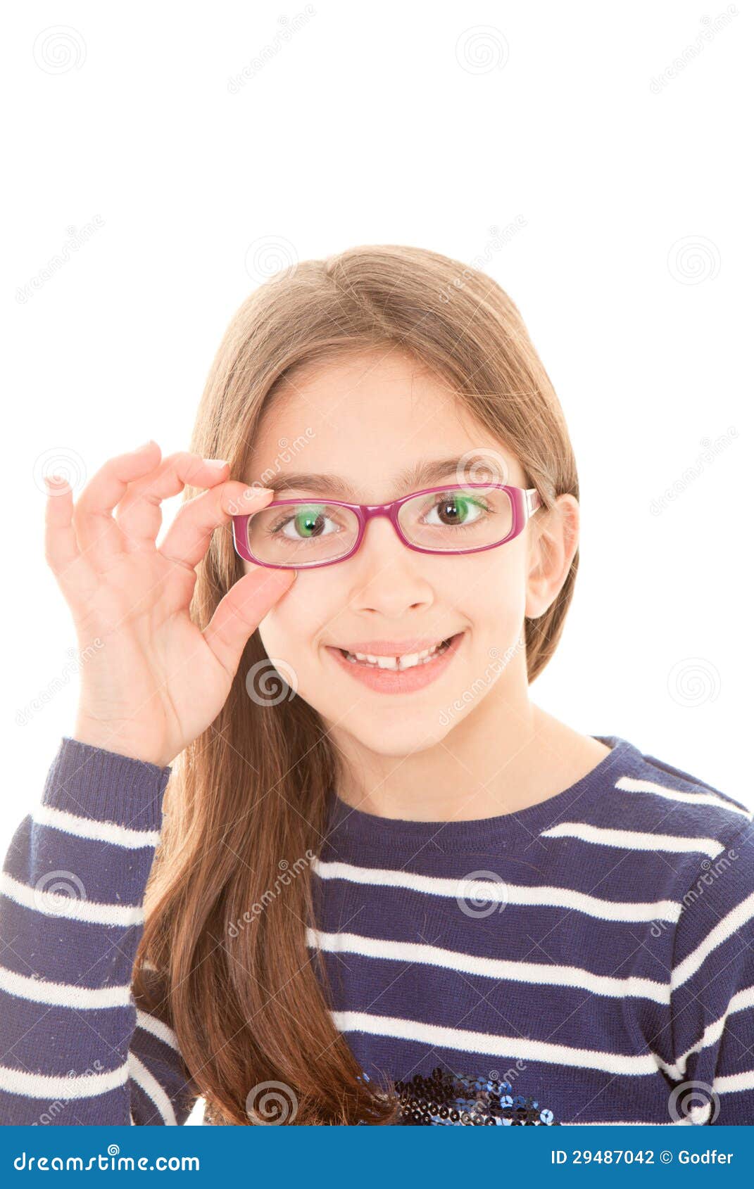 Child wearing glasses stock photo. Image of beauty, eyeglasses 29487042