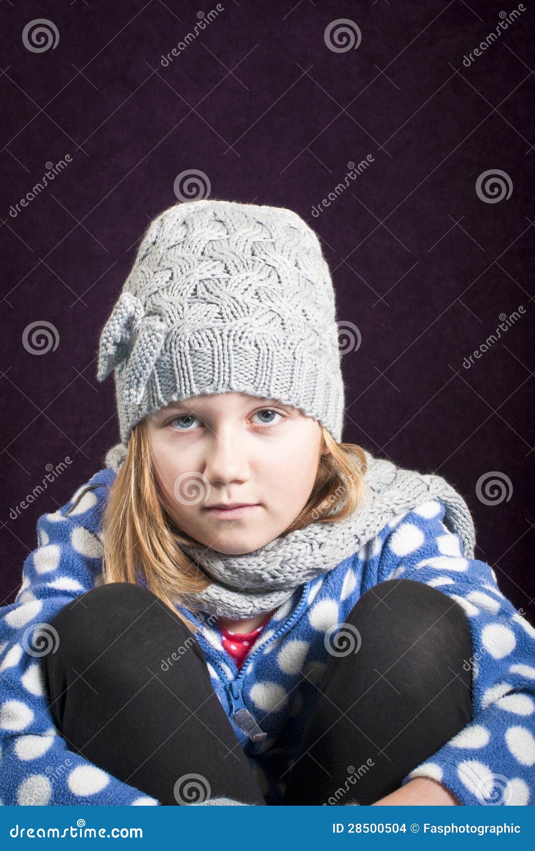 Child in winter clothing stock photo. Image of scarf - 28500504