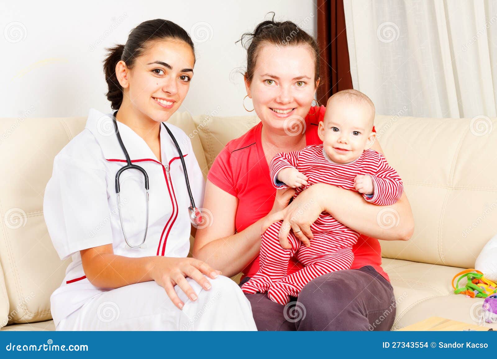 Childcare at home stock photo. Image of patient, happy 27343554