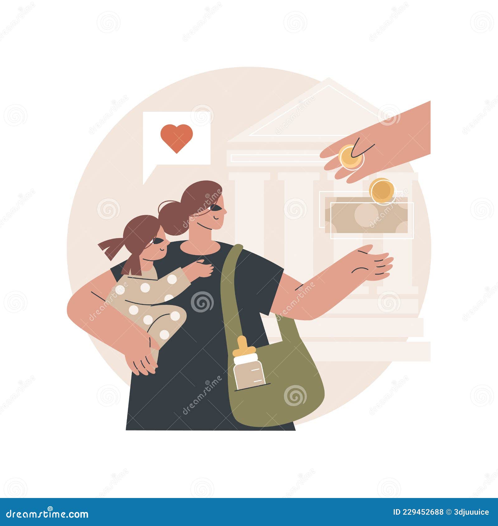 childcare-subsidy-abstract-concept-vector-illustration-stock