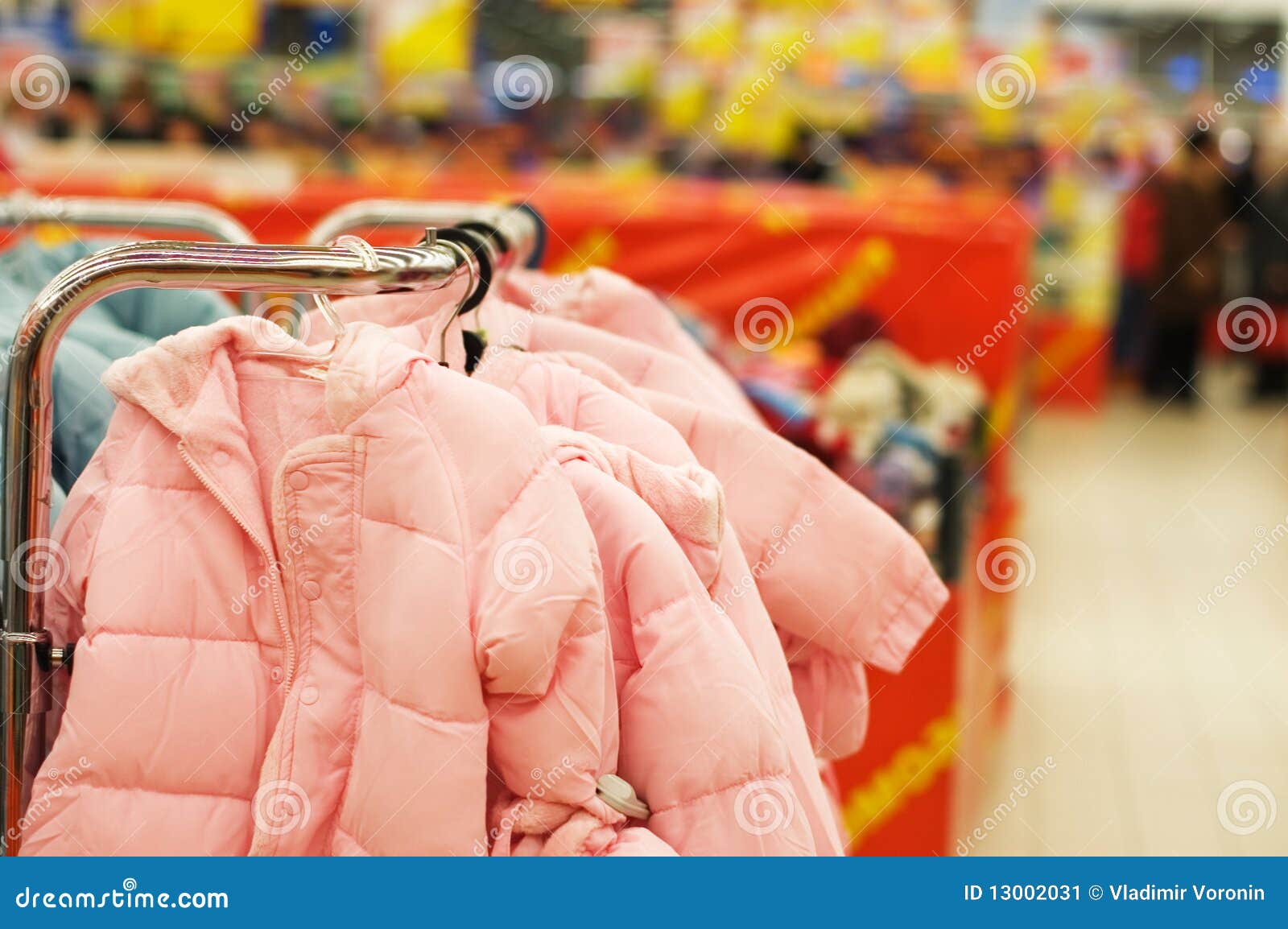Children Clothes Sale in Store Stock Image - Image of supermarket ...